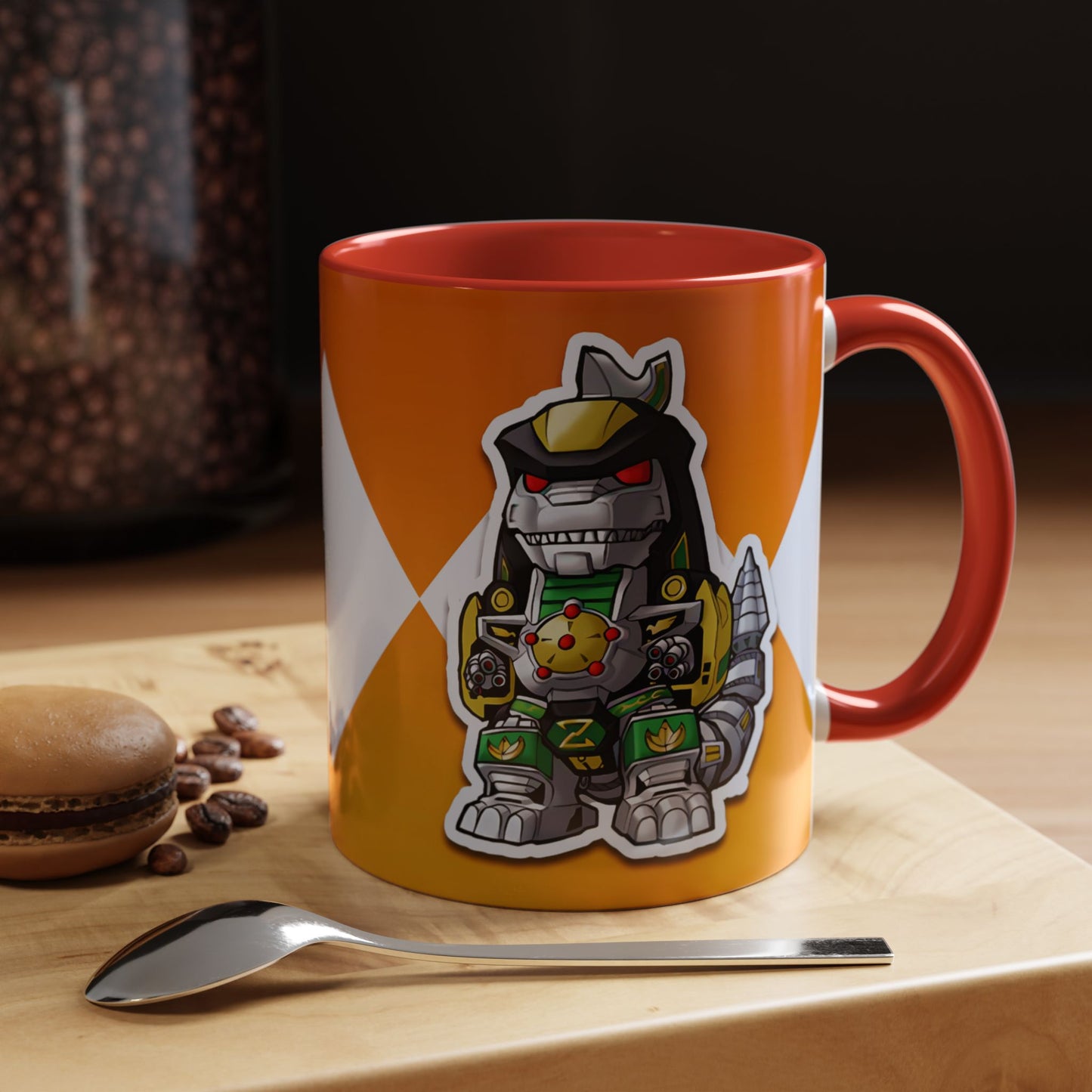 Mug Power Rangers Dragonzord Mug – 11oz & 15oz Ceramic Coffee Cup