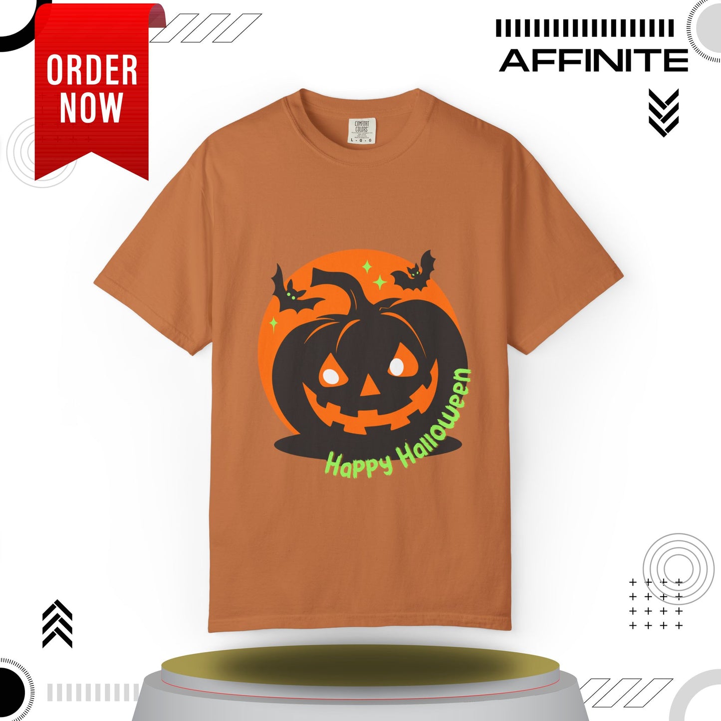 T-Shirt Mens Halloween T Shirts - Wickedly Soft Garment-Dyed Tee Yam