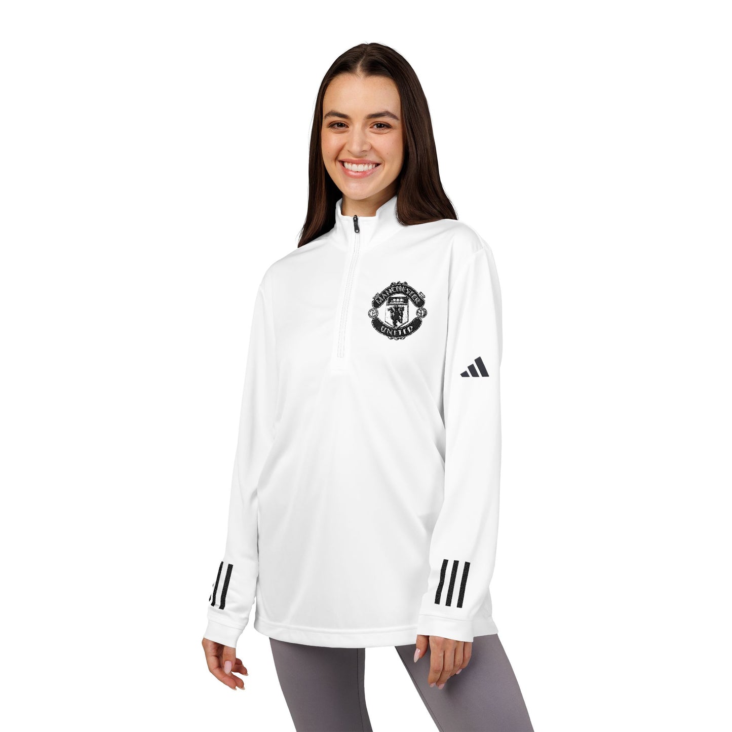 Sweatshirt adidas® Quarter-Zip Pullover (Embroidery)