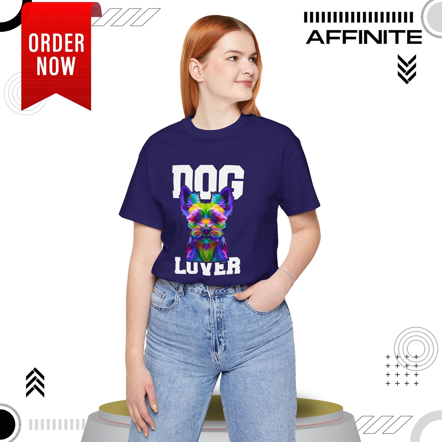 T-Shirt Dog Lover Unisex T-Shirt | Sharp Dog Graphic