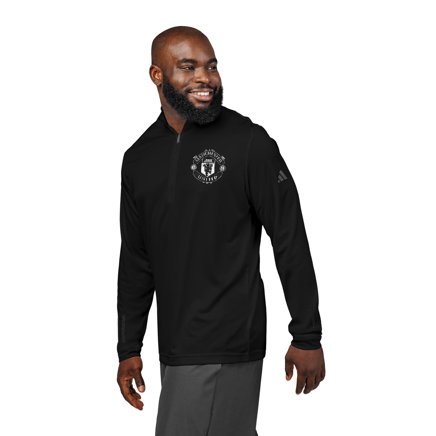 Sweatshirt adidas® Quarter-Zip Pullover (Embroidery)