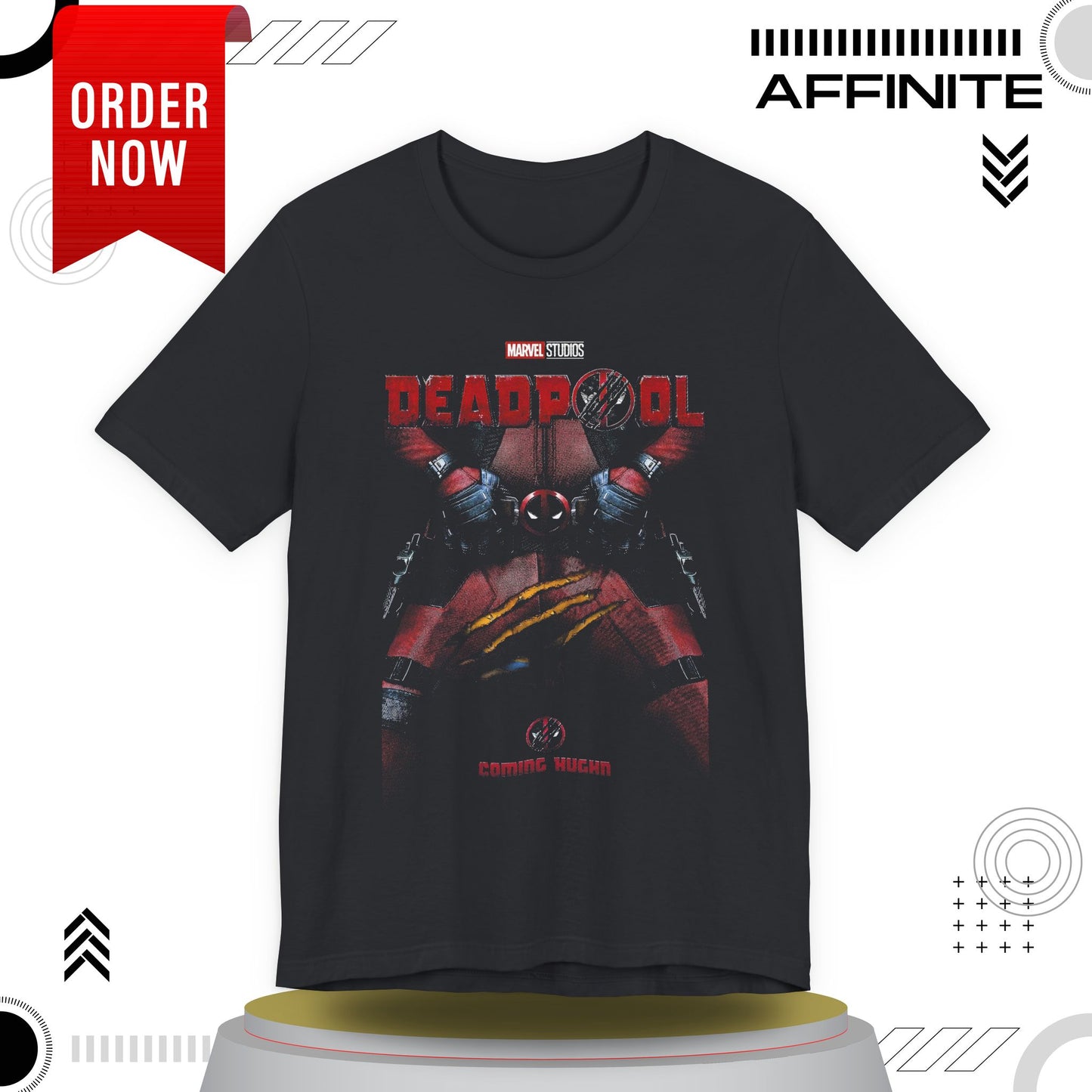 T-Shirt Deadpool Graphic Tee - Superhero Fan T-Shirt for Men & Women