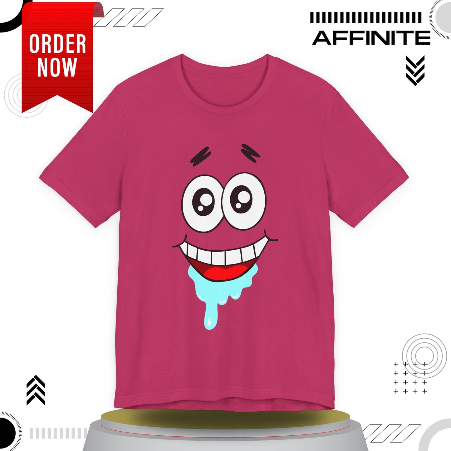 T-Shirt Cartoon Clothing - Spongebob Graphic Tee (Patrick & Mr. Krab)