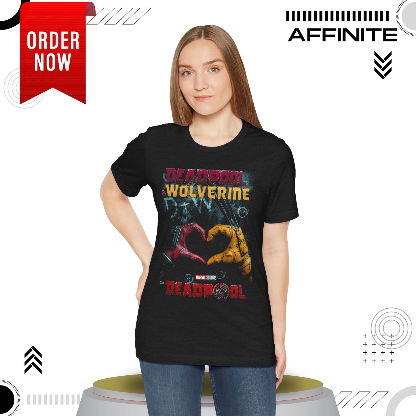 T-Shirt Deadpool Wolverine T-Shirt | Marvel Unisex Graphic Tee | Perfect Gift for Fans