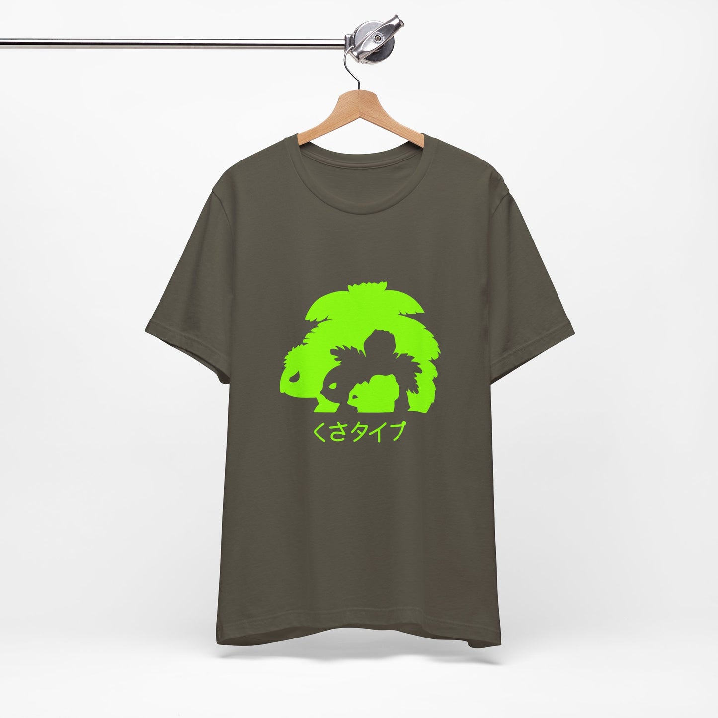 T-Shirt Neon Graphic Tee, Cool Unisex T-Shirt, Trendy Casual Wear, Gift for Gamers, Streetwear Style Army