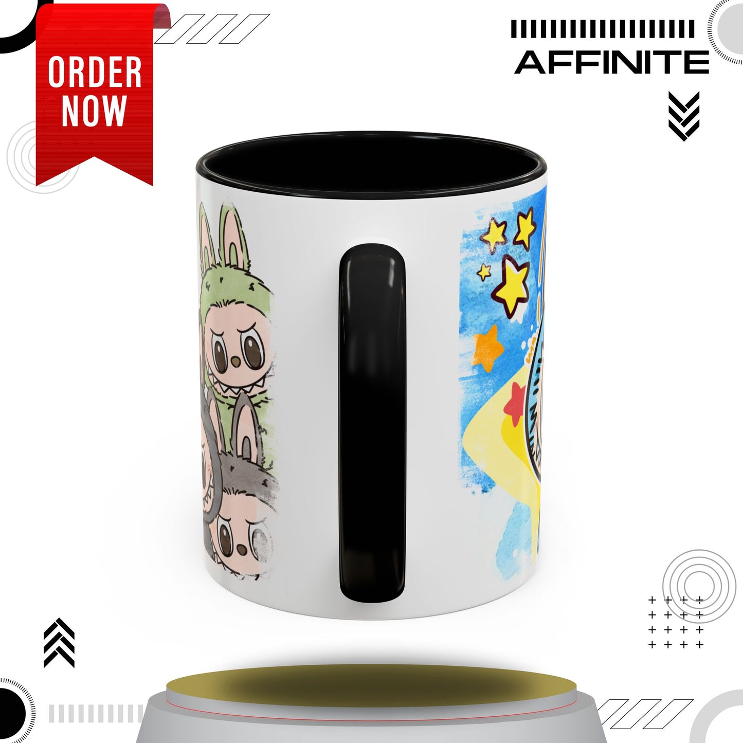 Mug Lazy Yoga Monsters Coffee Mug - Fun Accent Mug for Yoga Lovers