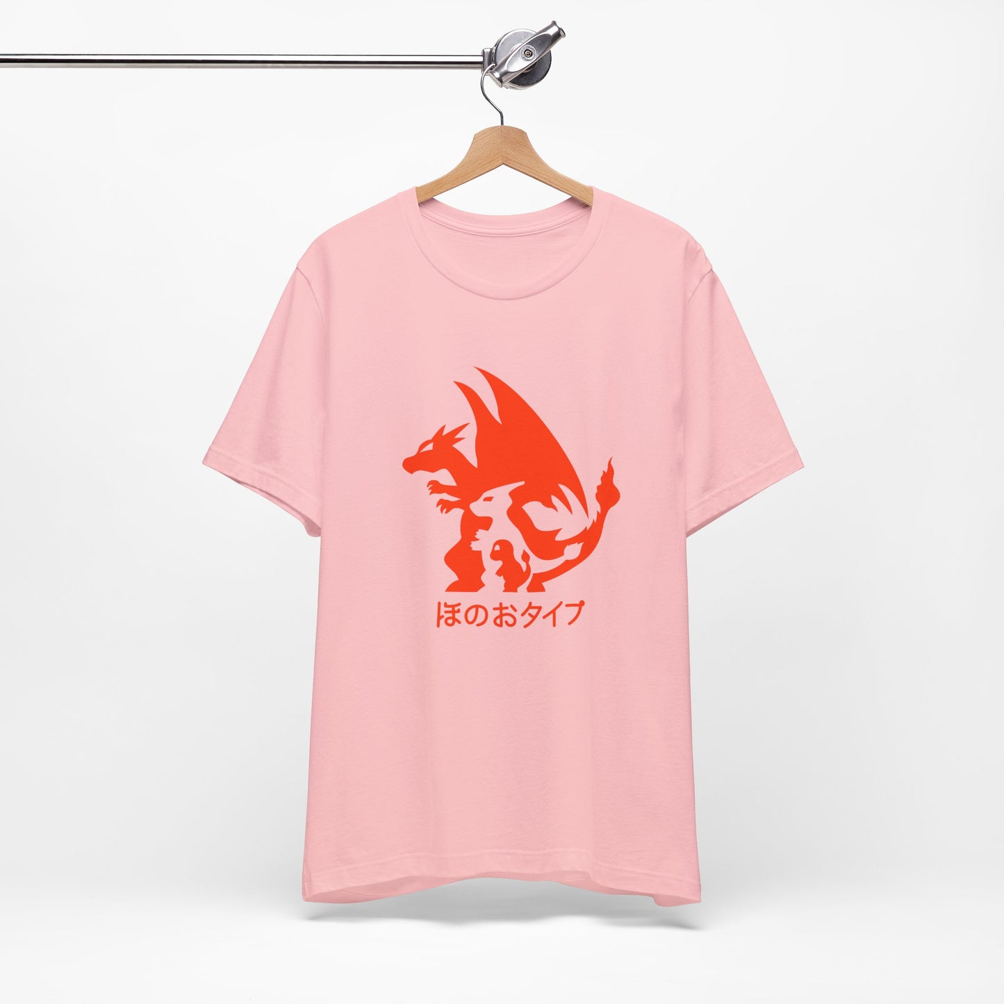 T-Shirt Unisex Dragon Graphic Tee - Perfect for Gamers, Anime Lovers, Casual Wear, Birthday Gifts, Fun Events, Cozy Vibes Pink