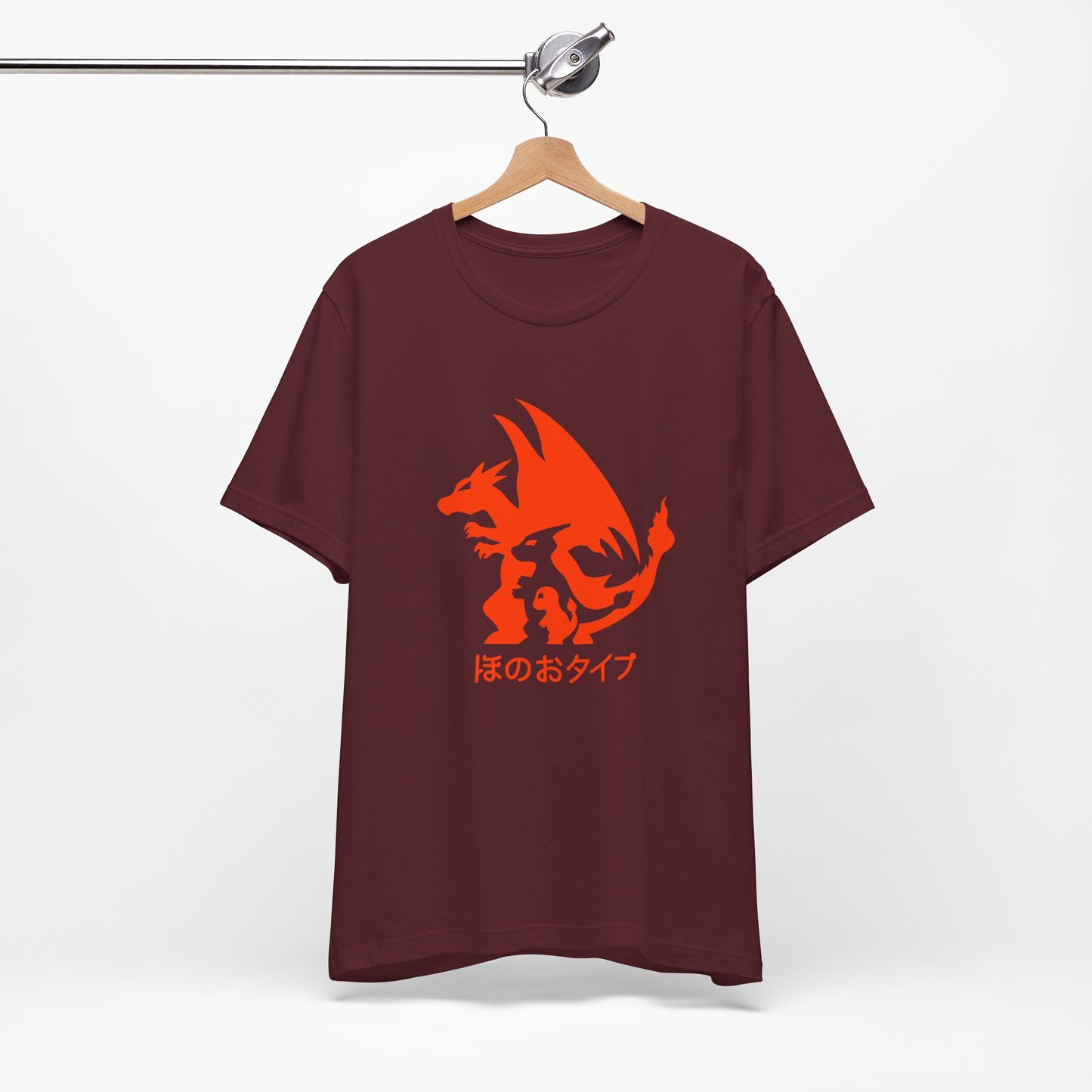 T-Shirt Unisex Dragon Graphic Tee - Perfect for Gamers, Anime Lovers, Casual Wear, Birthday Gifts, Fun Events, Cozy Vibes Maroon