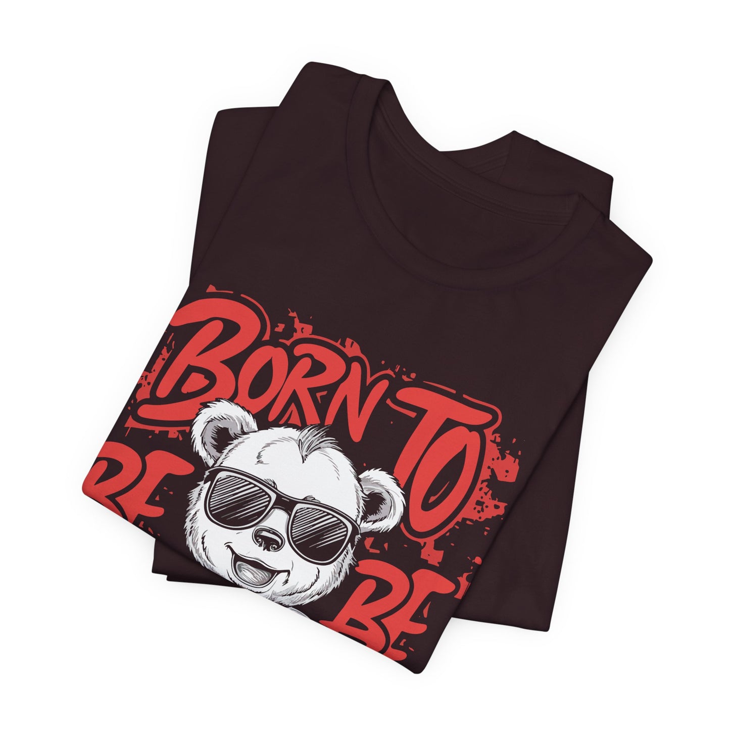 T-Shirt Fun Graphic Tees - Born to Be Awesome Unisex Shirt | For Teen & Adults | Affinite