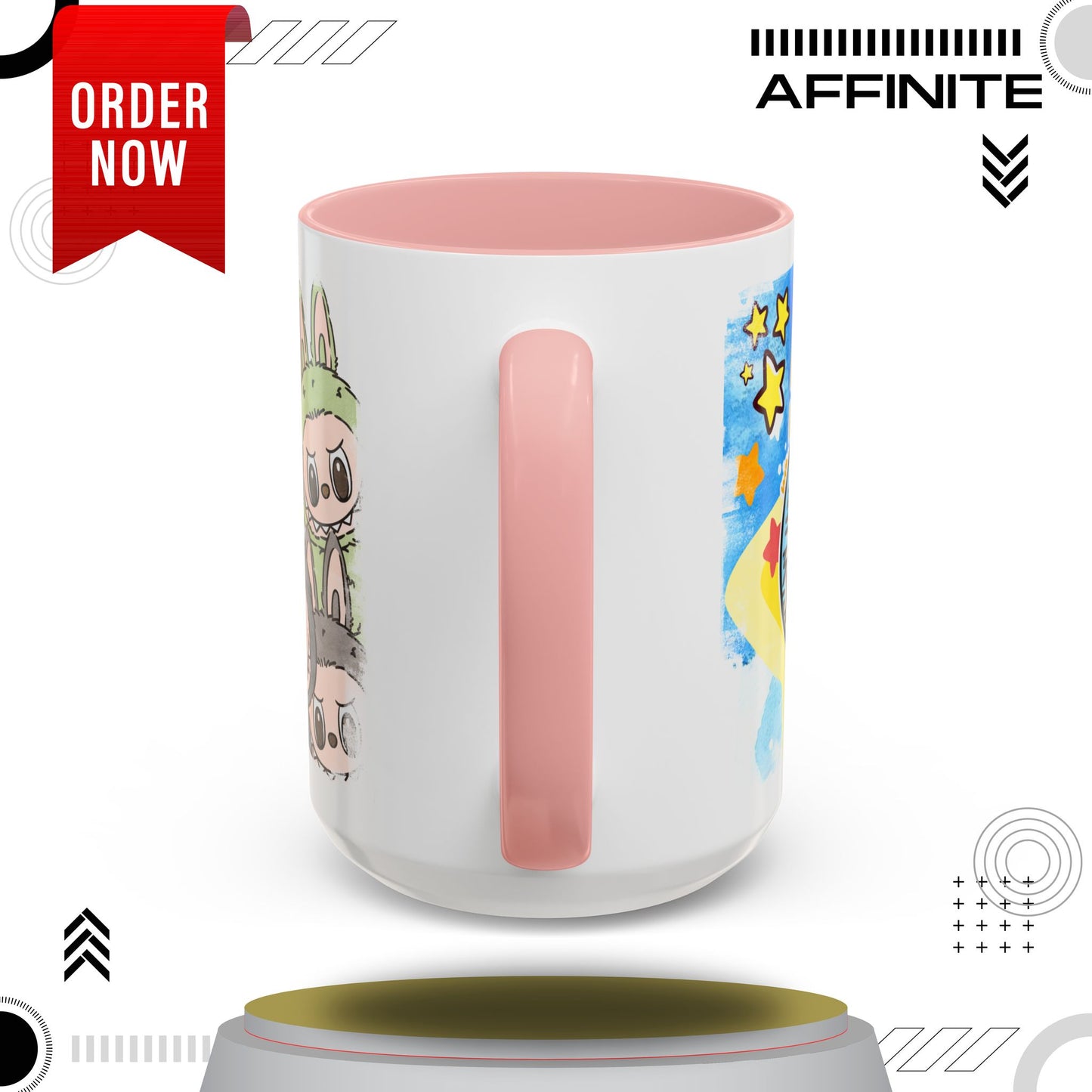 Mug Lazy Yoga Monsters Coffee Mug - Fun Accent Mug for Yoga Lovers