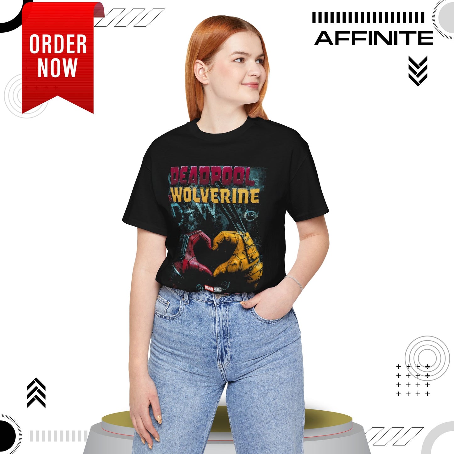 T-Shirt Deadpool Wolverine T-Shirt | Marvel Unisex Graphic Tee | Perfect Gift for Fans