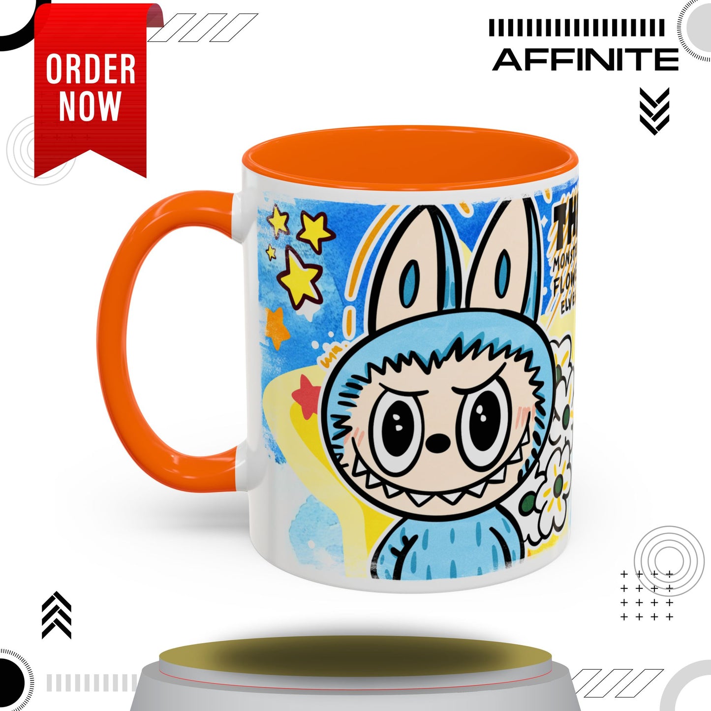 Mug Lazy Yoga Monsters Coffee Mug - Fun Accent Mug for Yoga Lovers