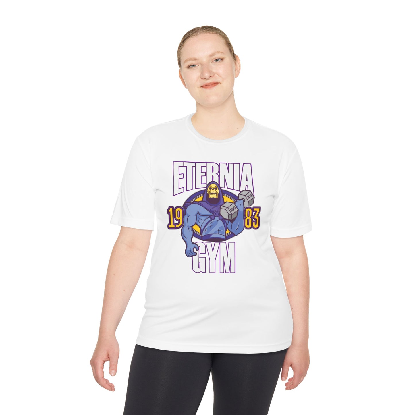 T-Shirt Eternia Gym Unisex Moisture Wicking Tee - Vintage Muscle Workout Shirt