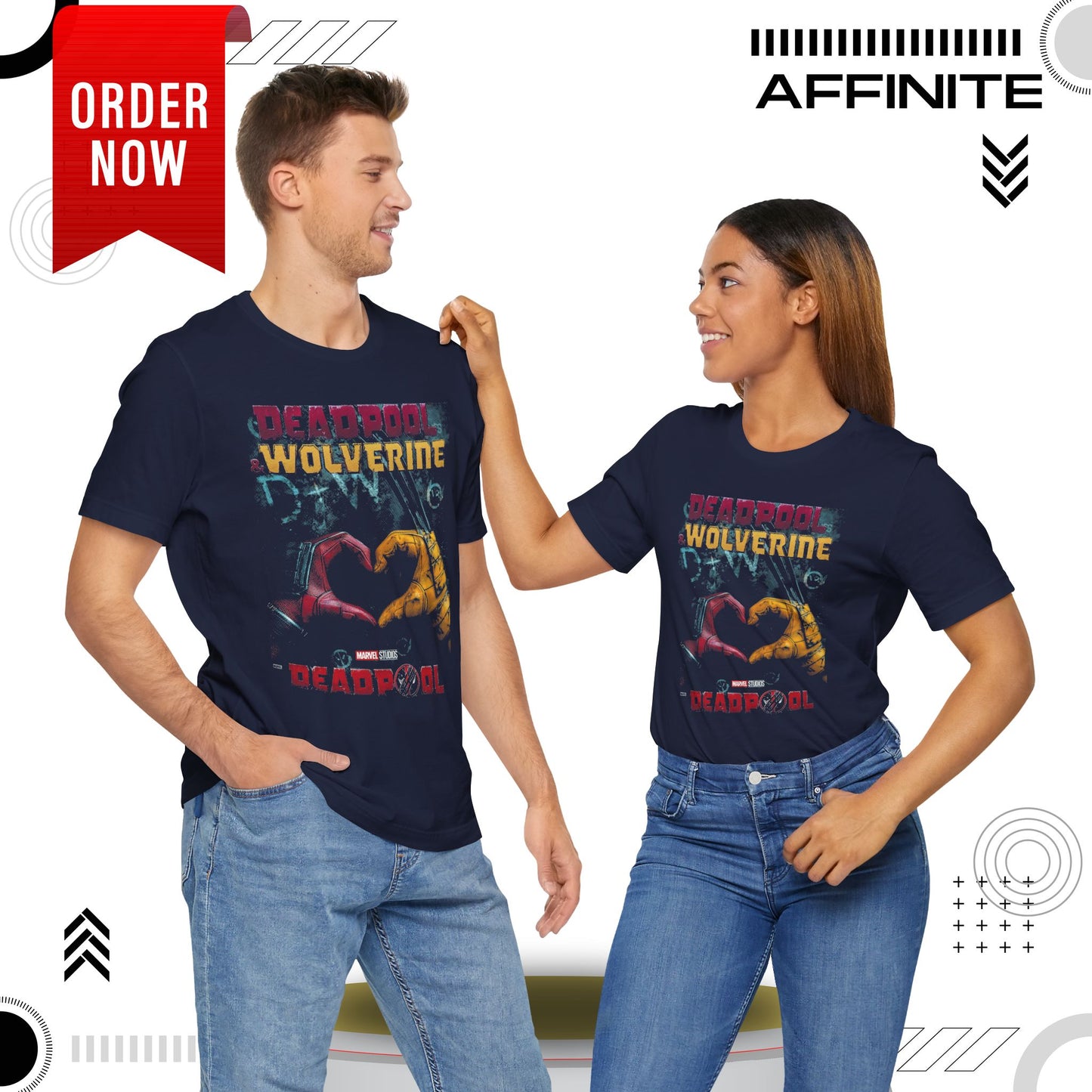 T-Shirt Deadpool Wolverine T-Shirt | Marvel Unisex Graphic Tee | Perfect Gift for Fans