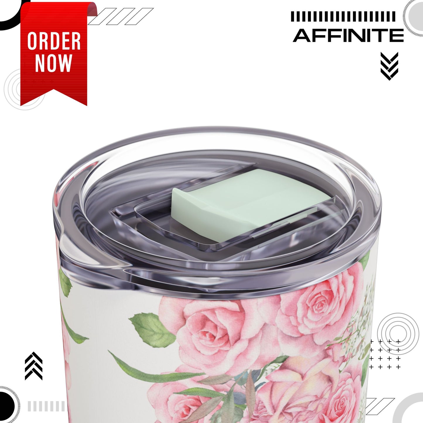 Tumblers Sleek & Stylish 20oz Skinny Matte Tumbler – Love Edition
