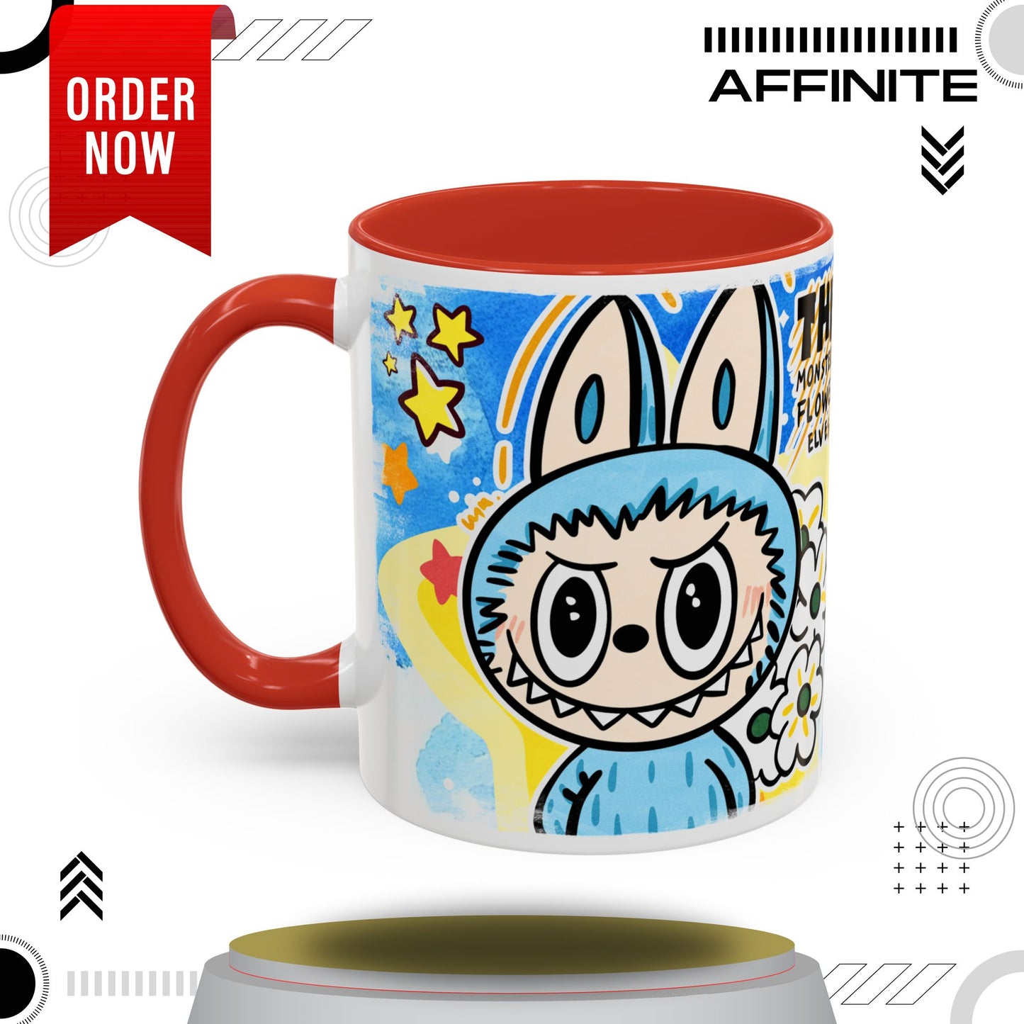 Mug Lazy Yoga Monsters Coffee Mug - Fun Accent Mug for Yoga Lovers