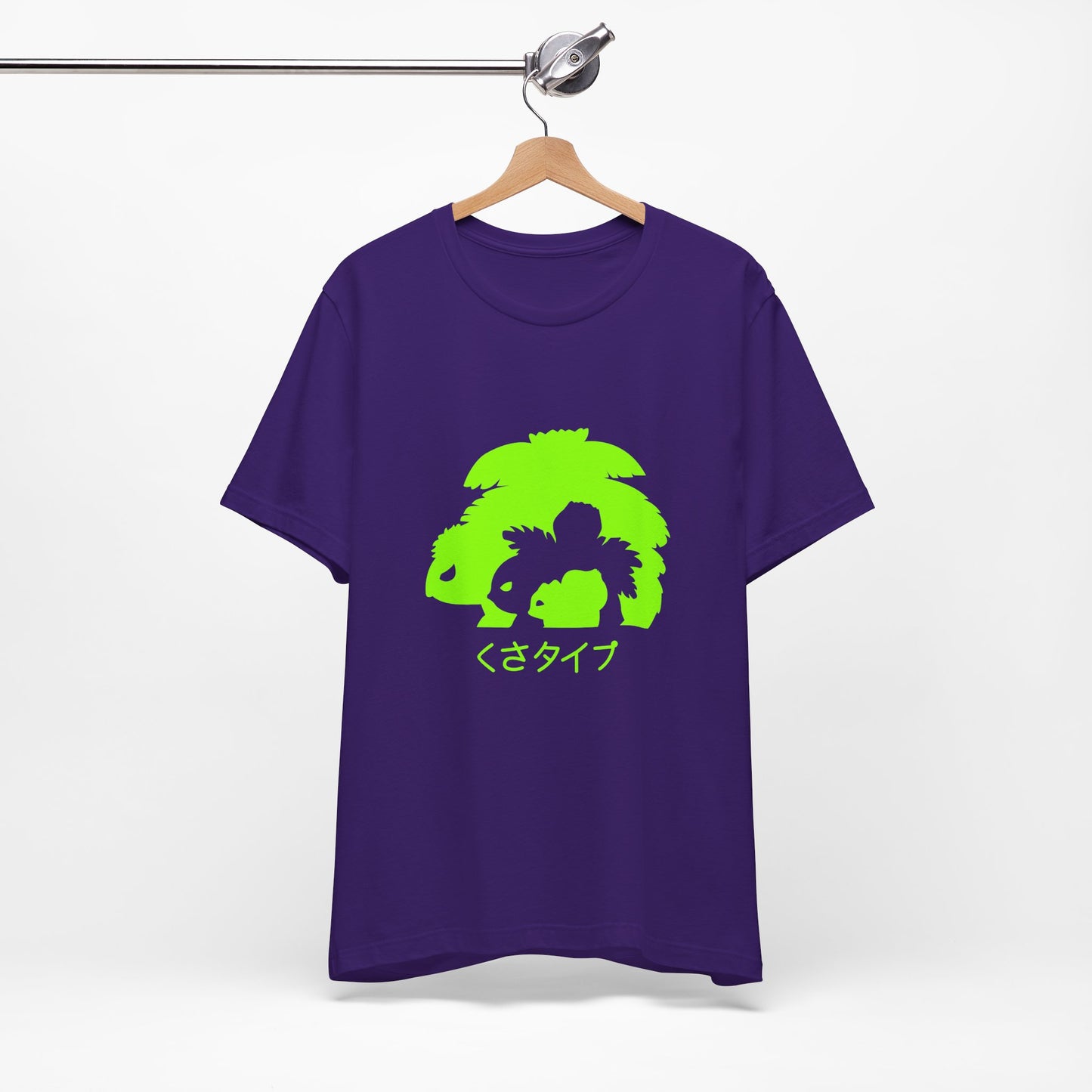 T-Shirt Neon Graphic Tee, Cool Unisex T-Shirt, Trendy Casual Wear, Gift for Gamers, Streetwear Style Team Purple