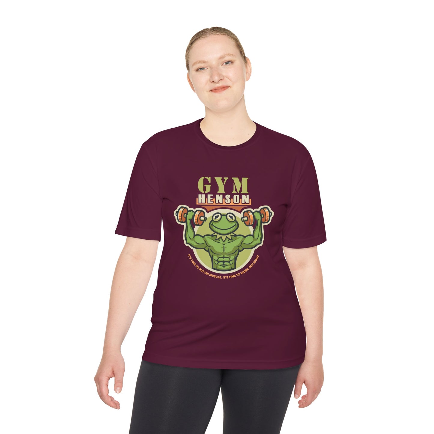T-Shirt Workout Shirt - Gym Henson Moisture Wicking Tee | Motivational Fitness Apparel