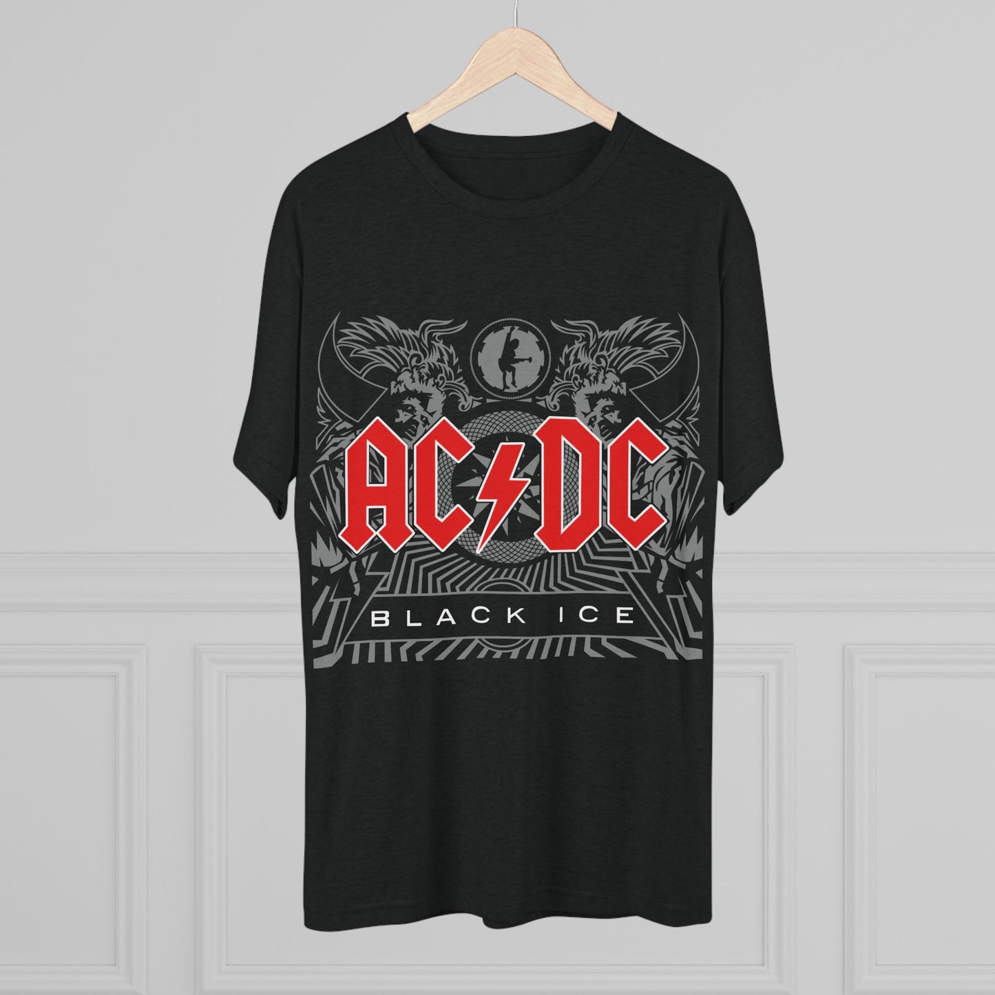 T-Shirt ACDC Black Ice T-Shirt - Official Graphic Rock Tee (Unisex)