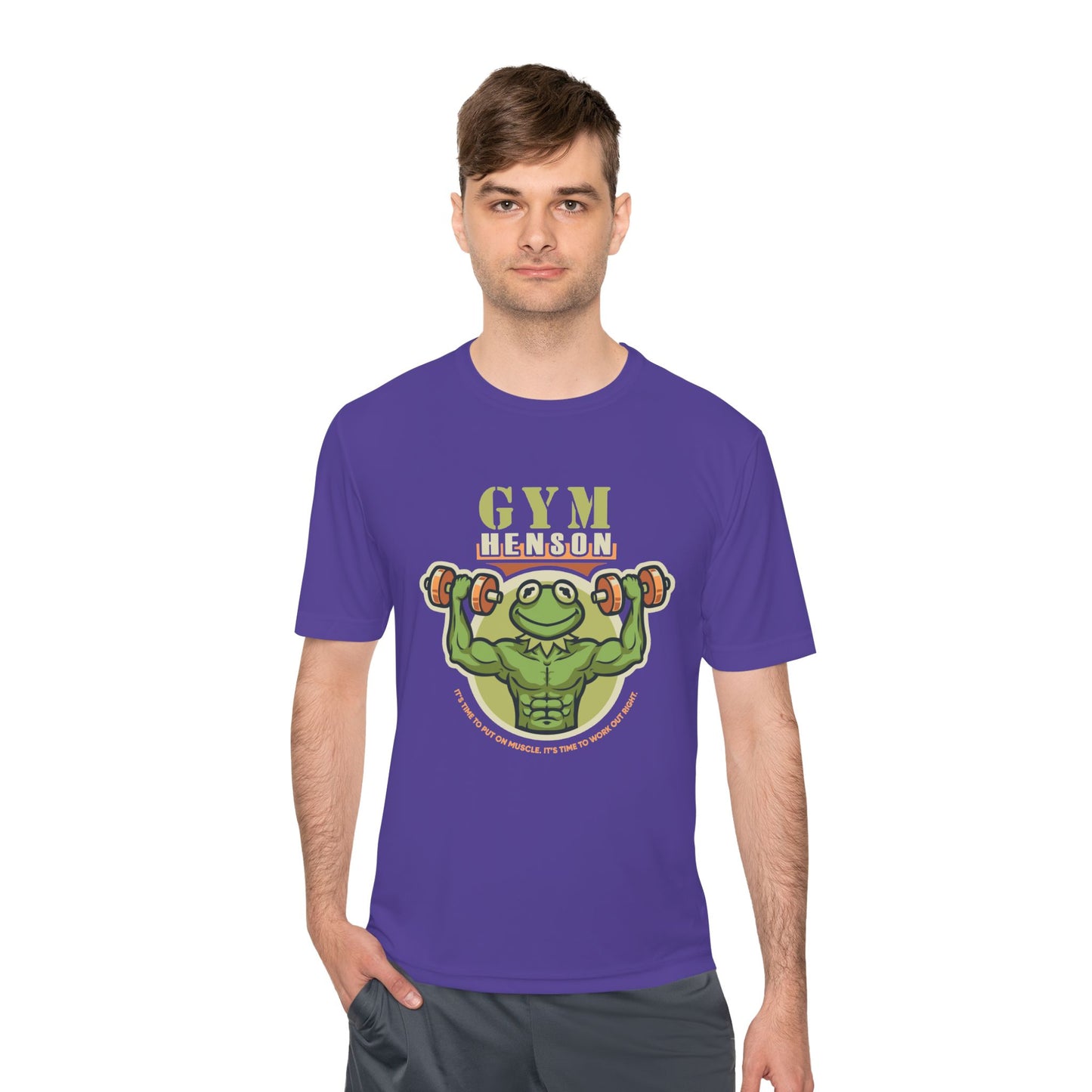 T-Shirt Workout Shirt - Gym Henson Moisture Wicking Tee | Motivational Fitness Apparel