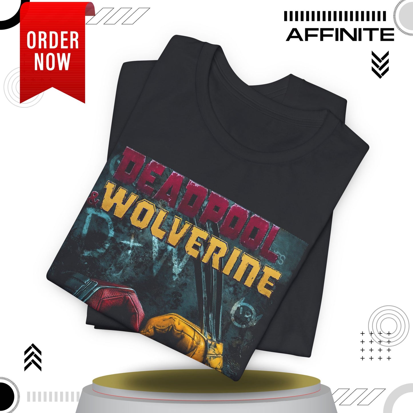T-Shirt Deadpool Wolverine T-Shirt | Marvel Unisex Graphic Tee | Perfect Gift for Fans