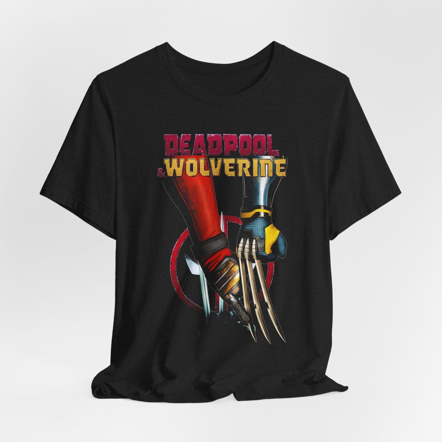 T-Shirt Deadpool & Wolverine Unisex Tee - Comic Book Style Graphic Shirt