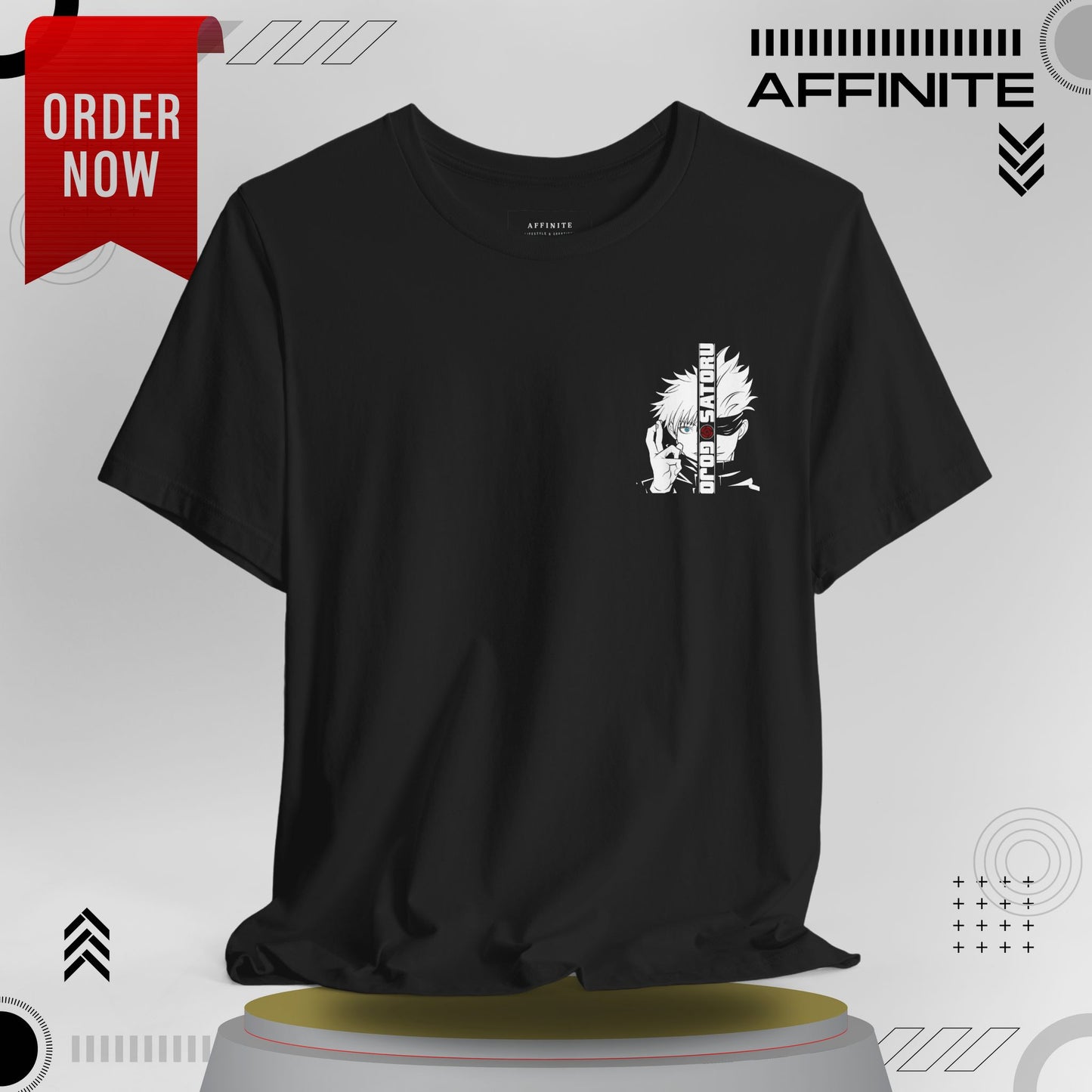 T-Shirt Unisex Anime Jujutsu Kaisen T-shirt - Gojou Satoru Design