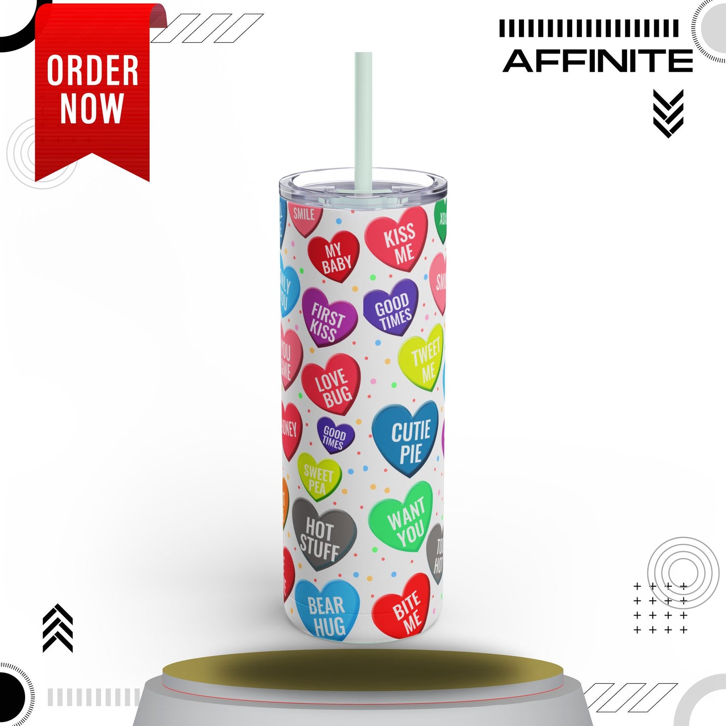 Tumblers Matte Tumbler Cup Love 20oz