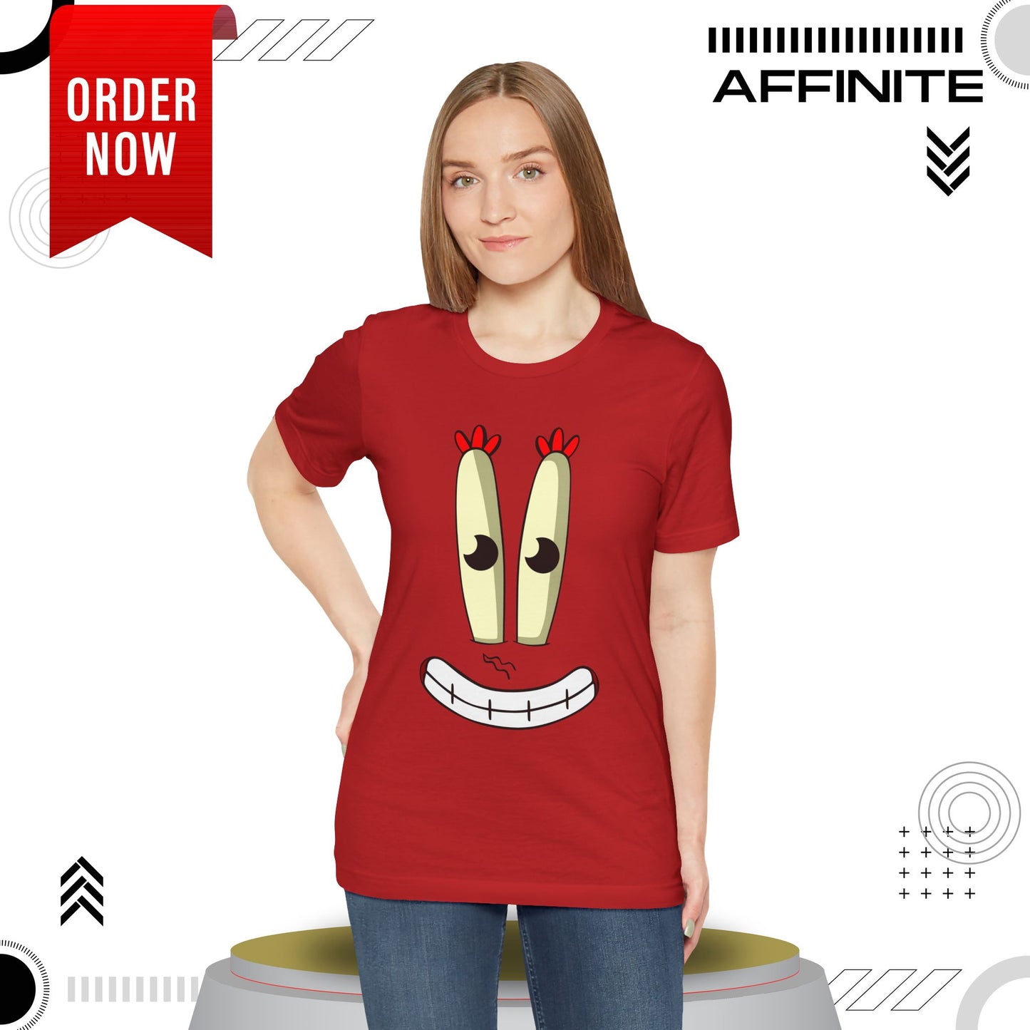 T-Shirt Cartoon Clothing - Spongebob Graphic Tee (Patrick & Mr. Krab)