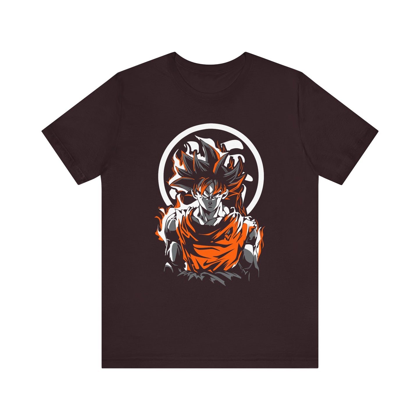 T-Shirt Anime-Inspired Unisex T-Shirt - Ultra Soft Cotton Tee Oxblood Black
