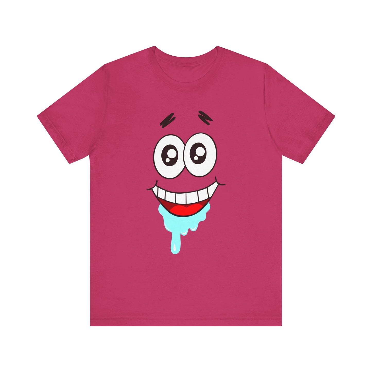 T-Shirt Cartoon Clothing - Spongebob Graphic Tee (Patrick & Mr. Krab) Berry