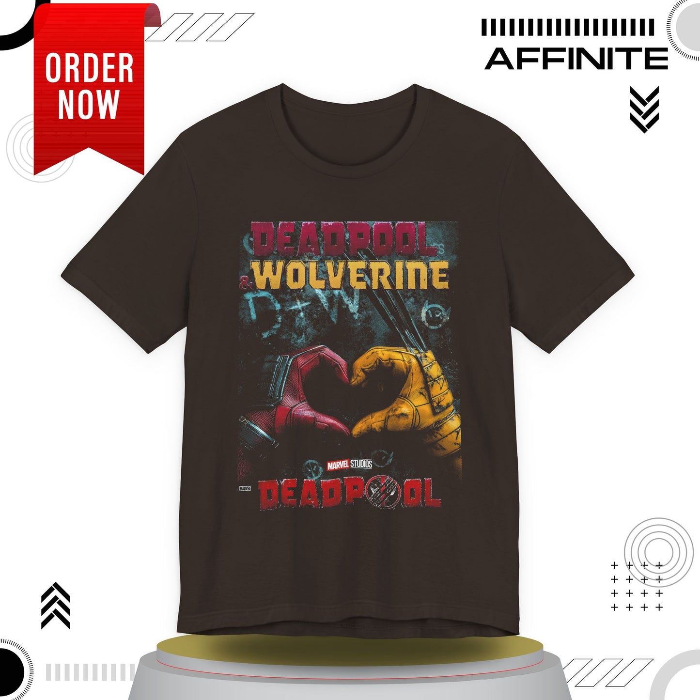 T-Shirt Deadpool Wolverine T-Shirt | Marvel Unisex Graphic Tee | Perfect Gift for Fans