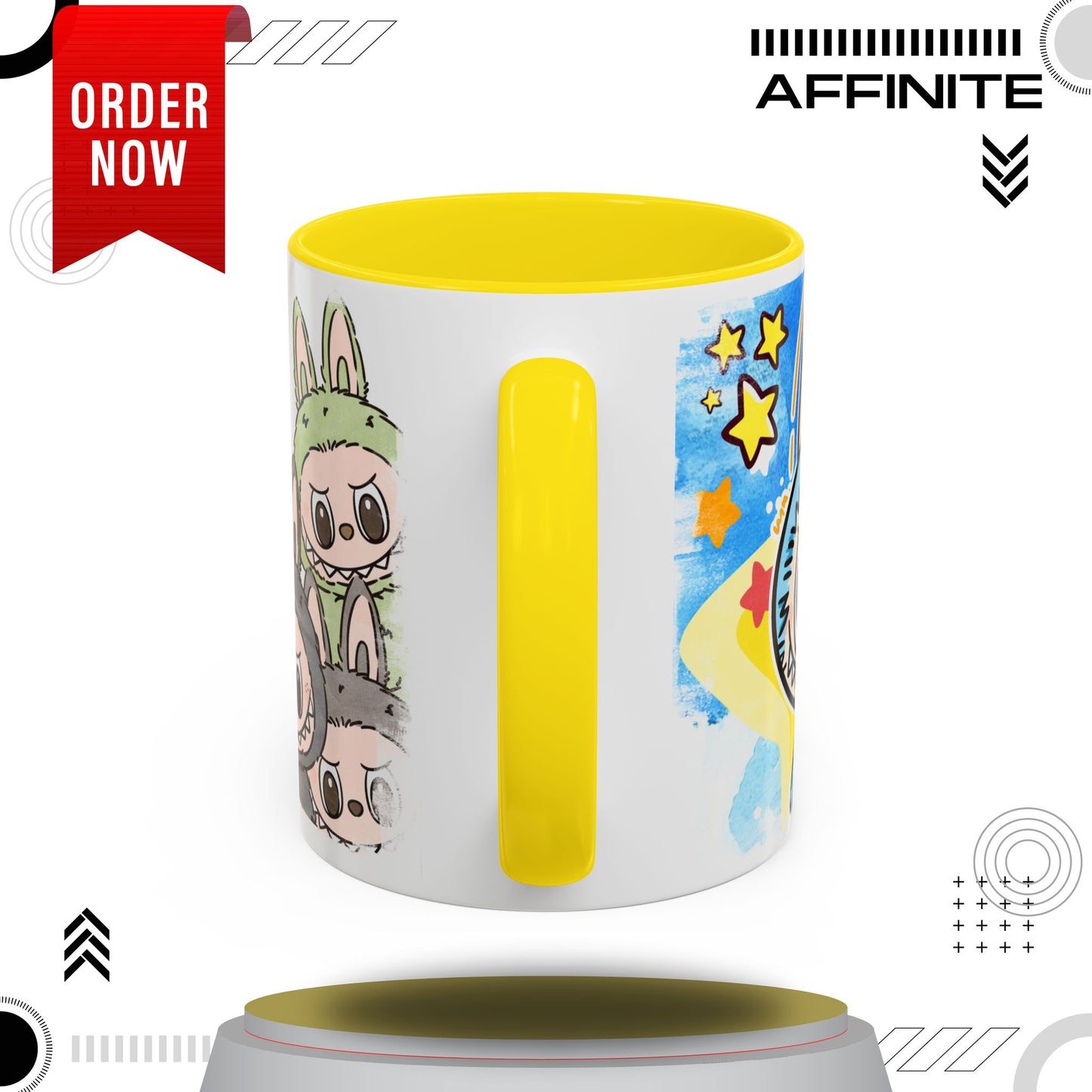 Mug Lazy Yoga Monsters Coffee Mug - Fun Accent Mug for Yoga Lovers