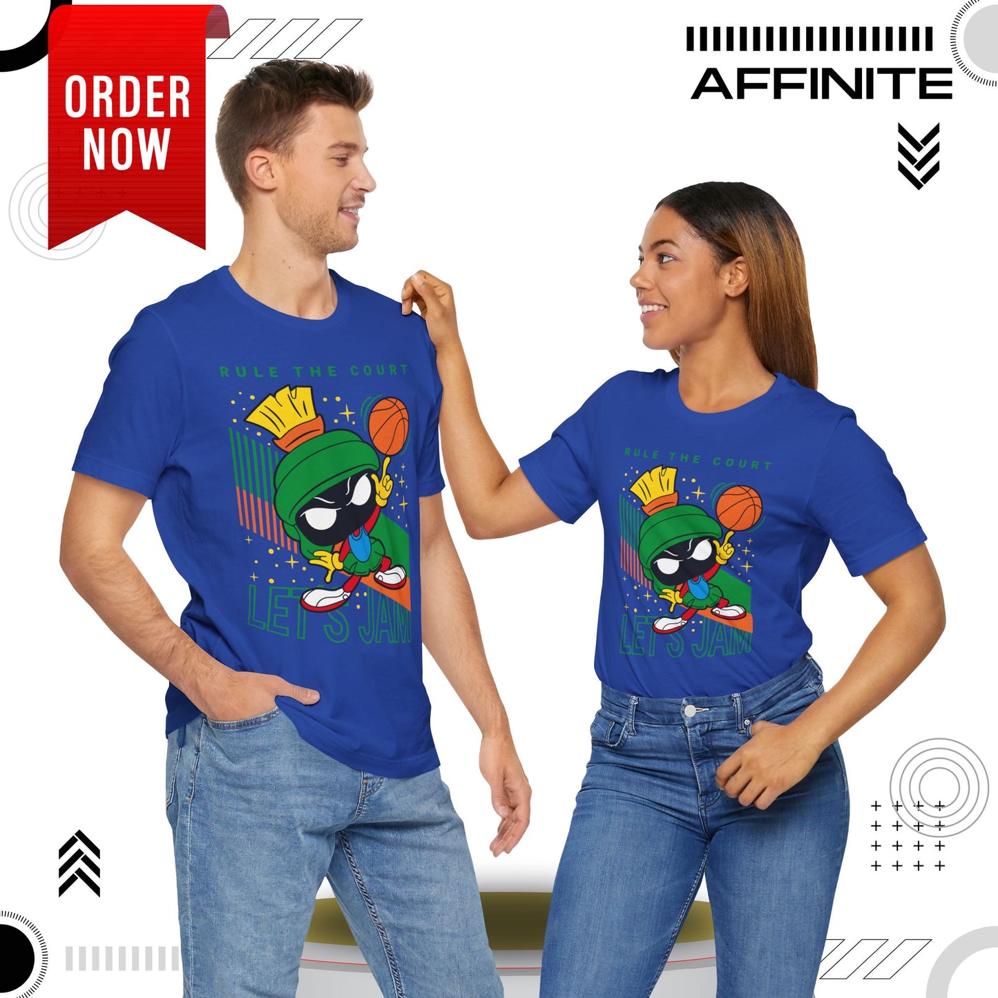 T-Shirt "Basketball Motivational T-Shirt - Rule The Court Player's Tee"