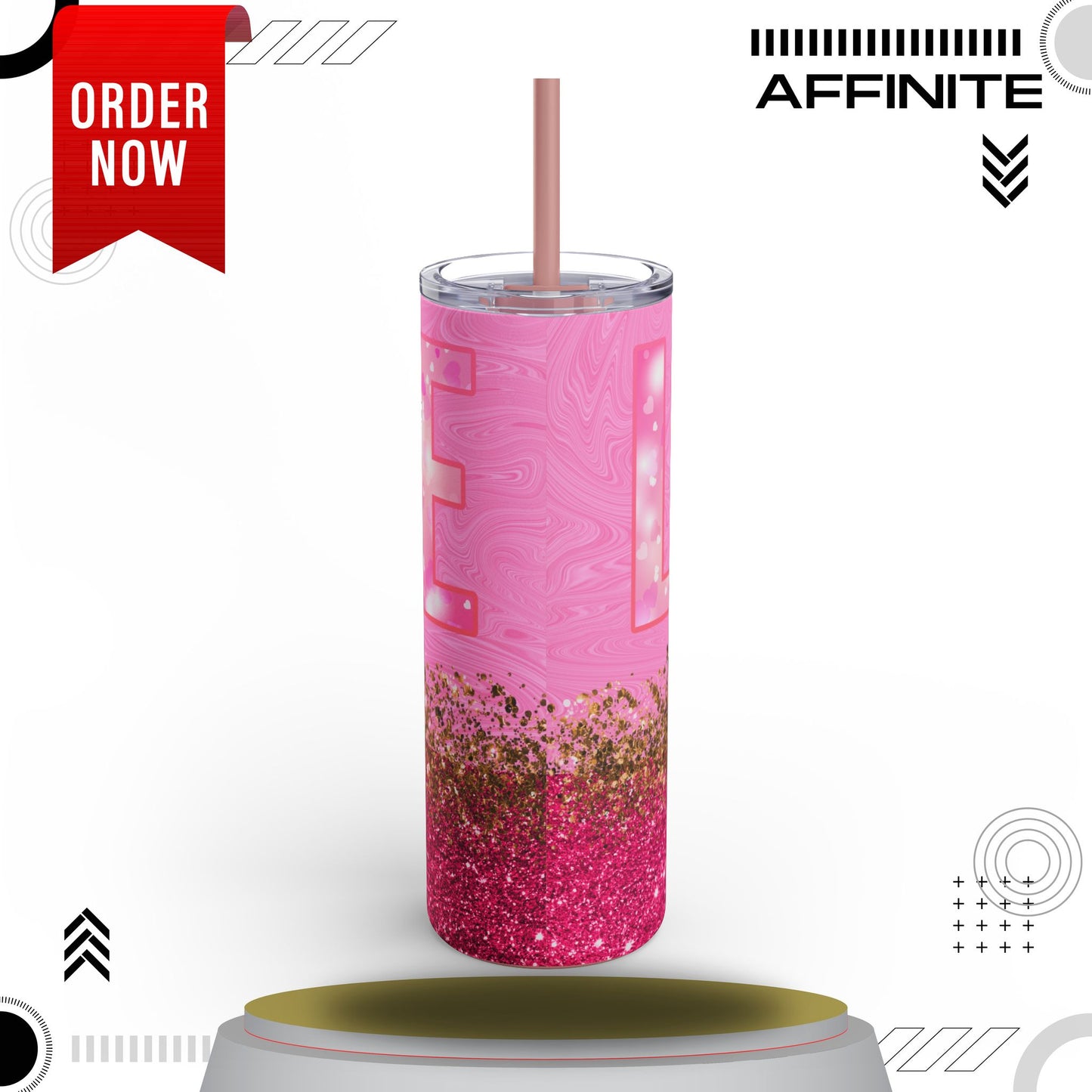 Tumblers Love-Focused Skinny Matte Tumbler – 20oz Perfect Gift Idea