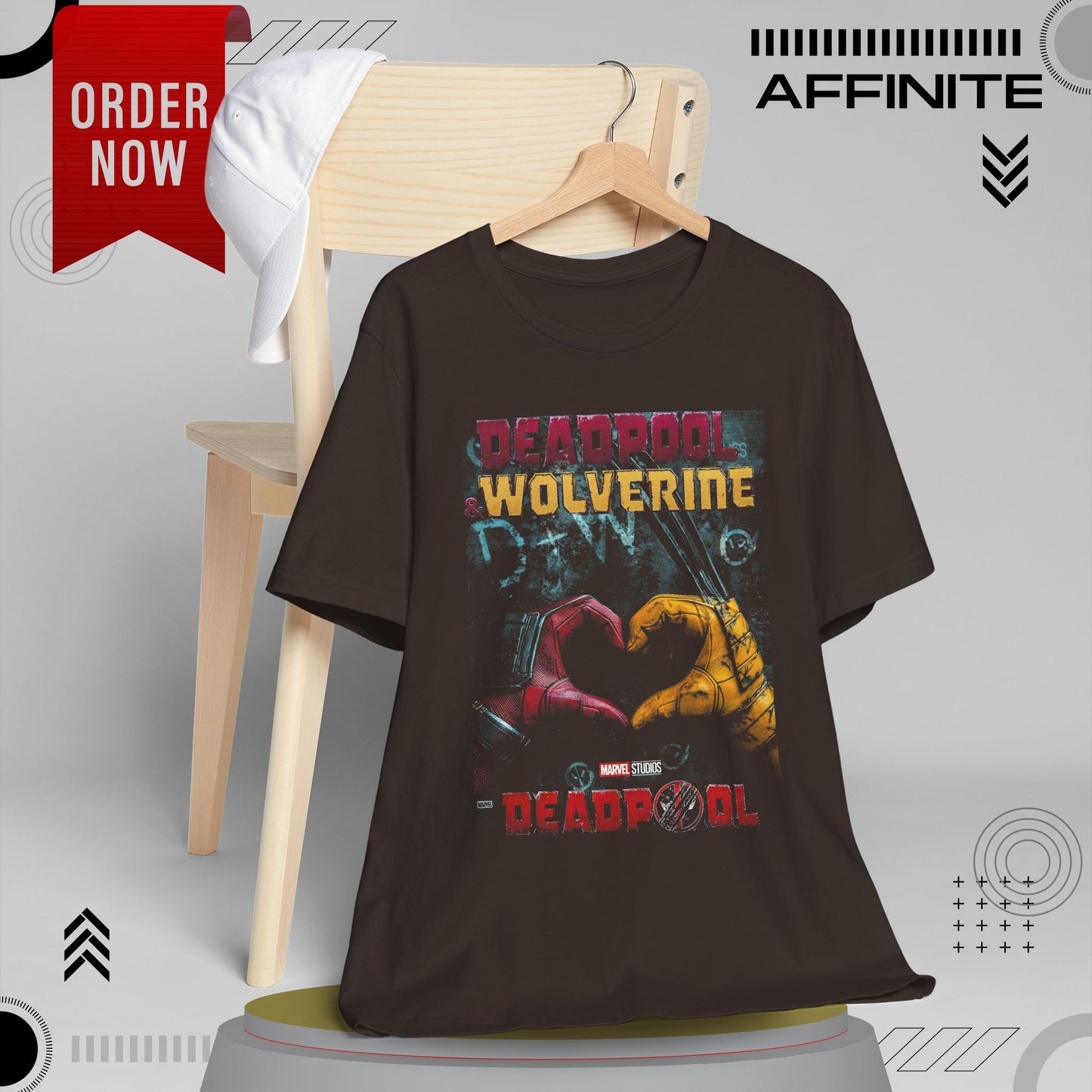 T-Shirt Deadpool Wolverine T-Shirt | Marvel Unisex Graphic Tee | Perfect Gift for Fans