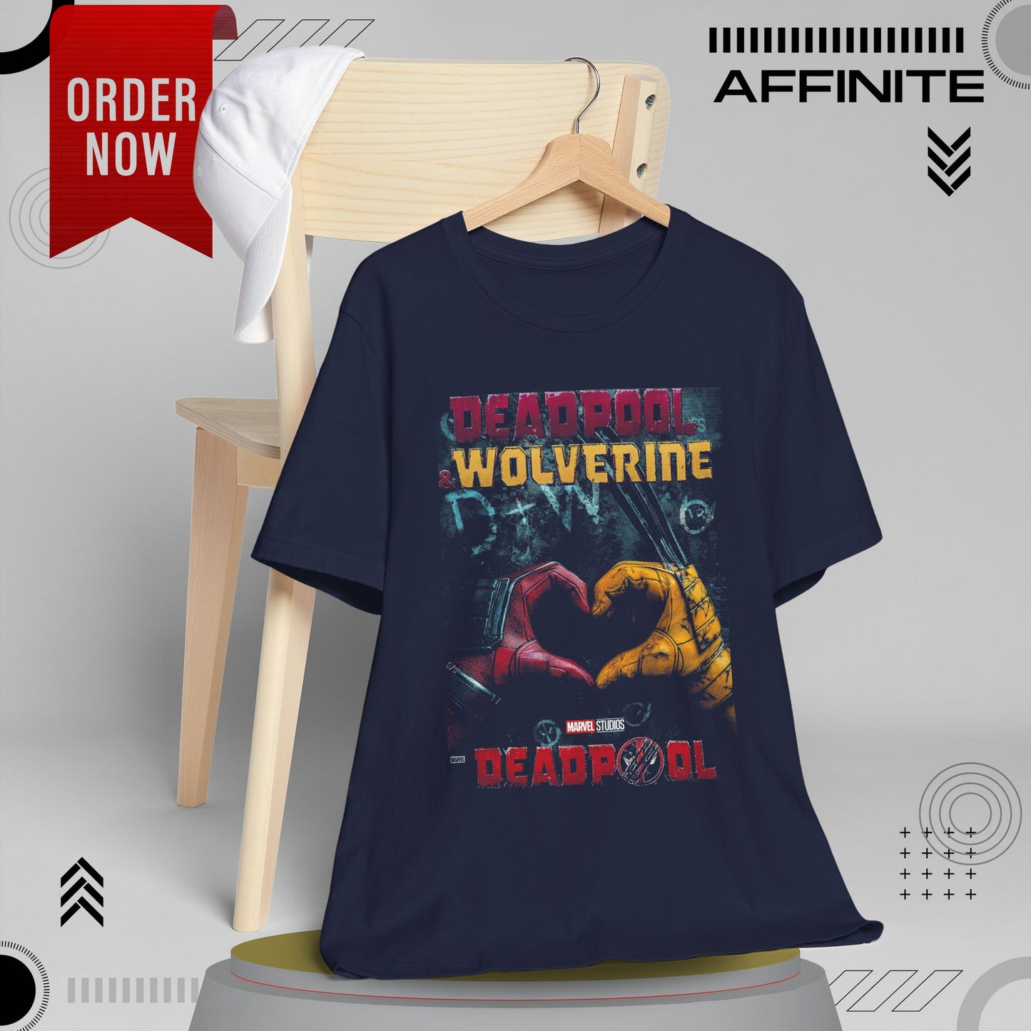 T-Shirt Deadpool Wolverine T-Shirt | Marvel Unisex Graphic Tee | Perfect Gift for Fans