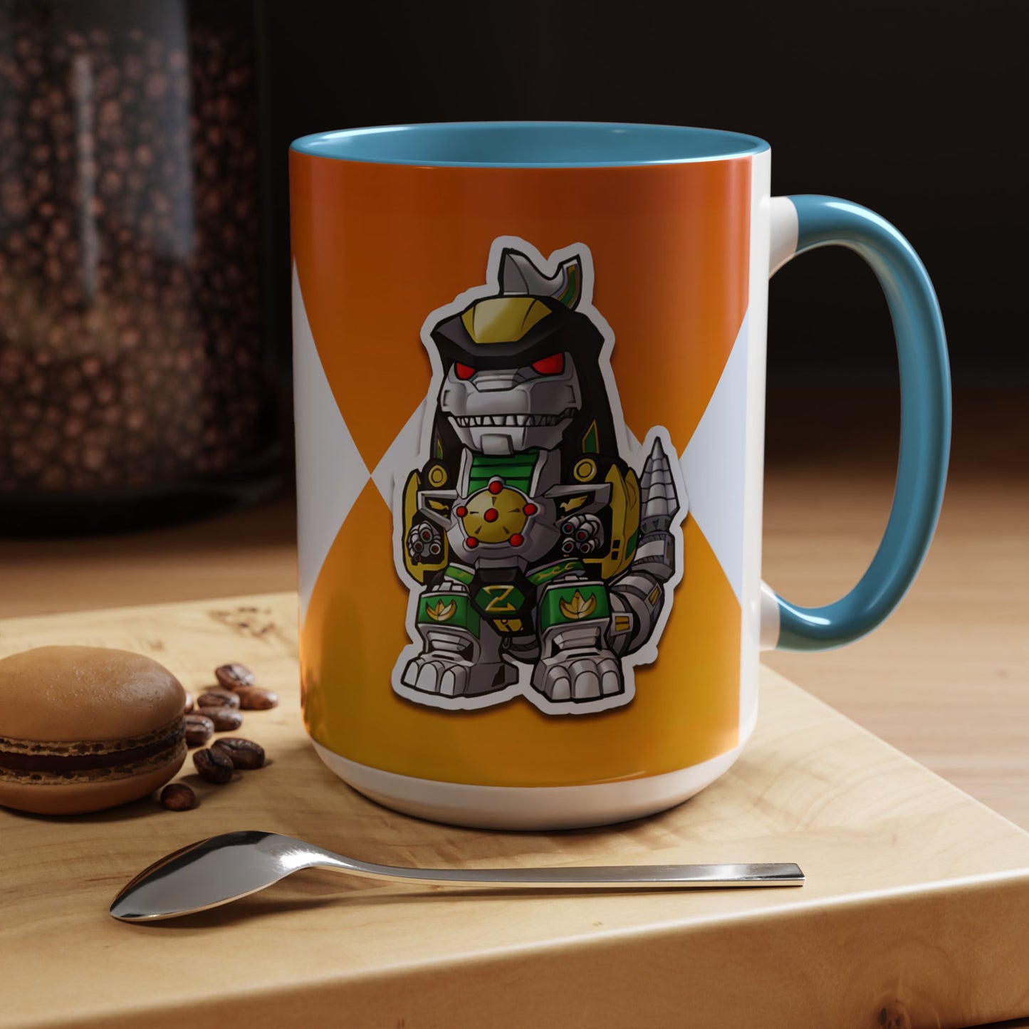 Mug Power Rangers Dragonzord Mug – 11oz & 15oz Ceramic Coffee Cup