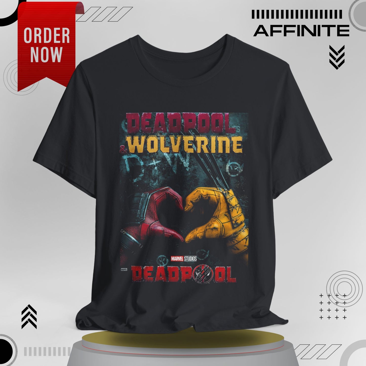 T-Shirt Deadpool Wolverine T-Shirt | Marvel Unisex Graphic Tee | Perfect Gift for Fans