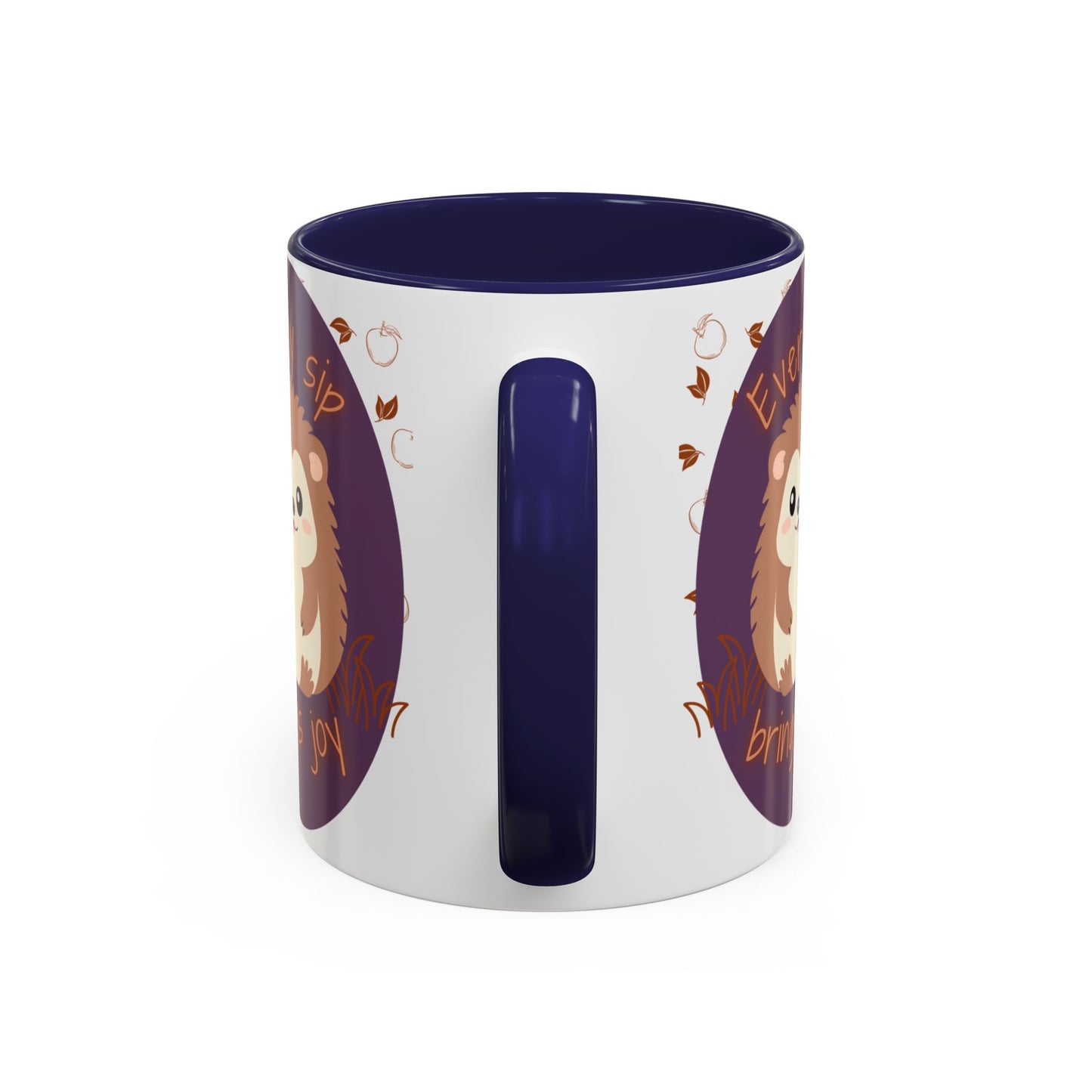 Mug Cute Hedgehog Accent Coffee Mug , Funny Gift for Animal Lovers, (11oz) (15oz)