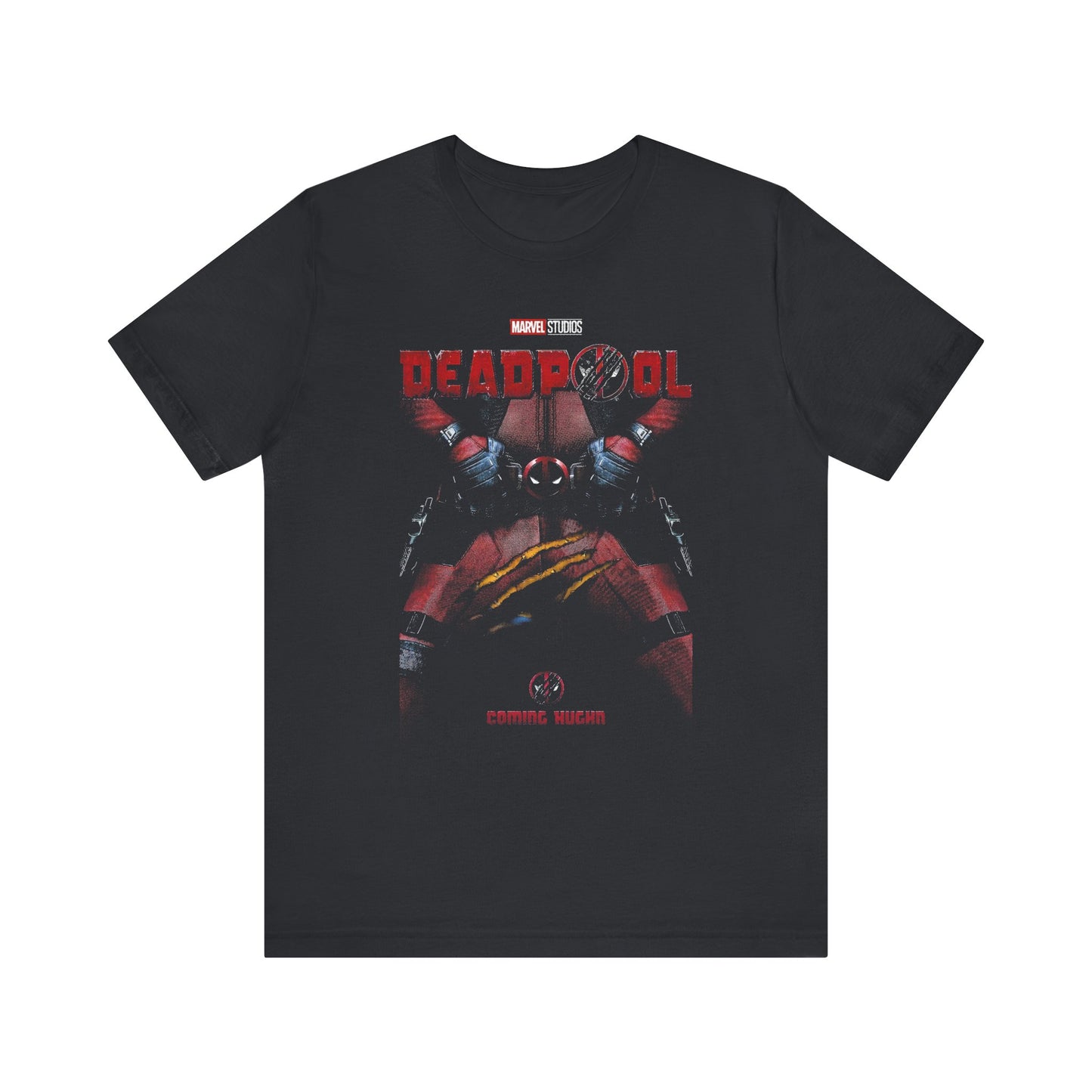T-Shirt Deadpool Graphic Tee - Superhero Fan T-Shirt for Men & Women Vintage Black