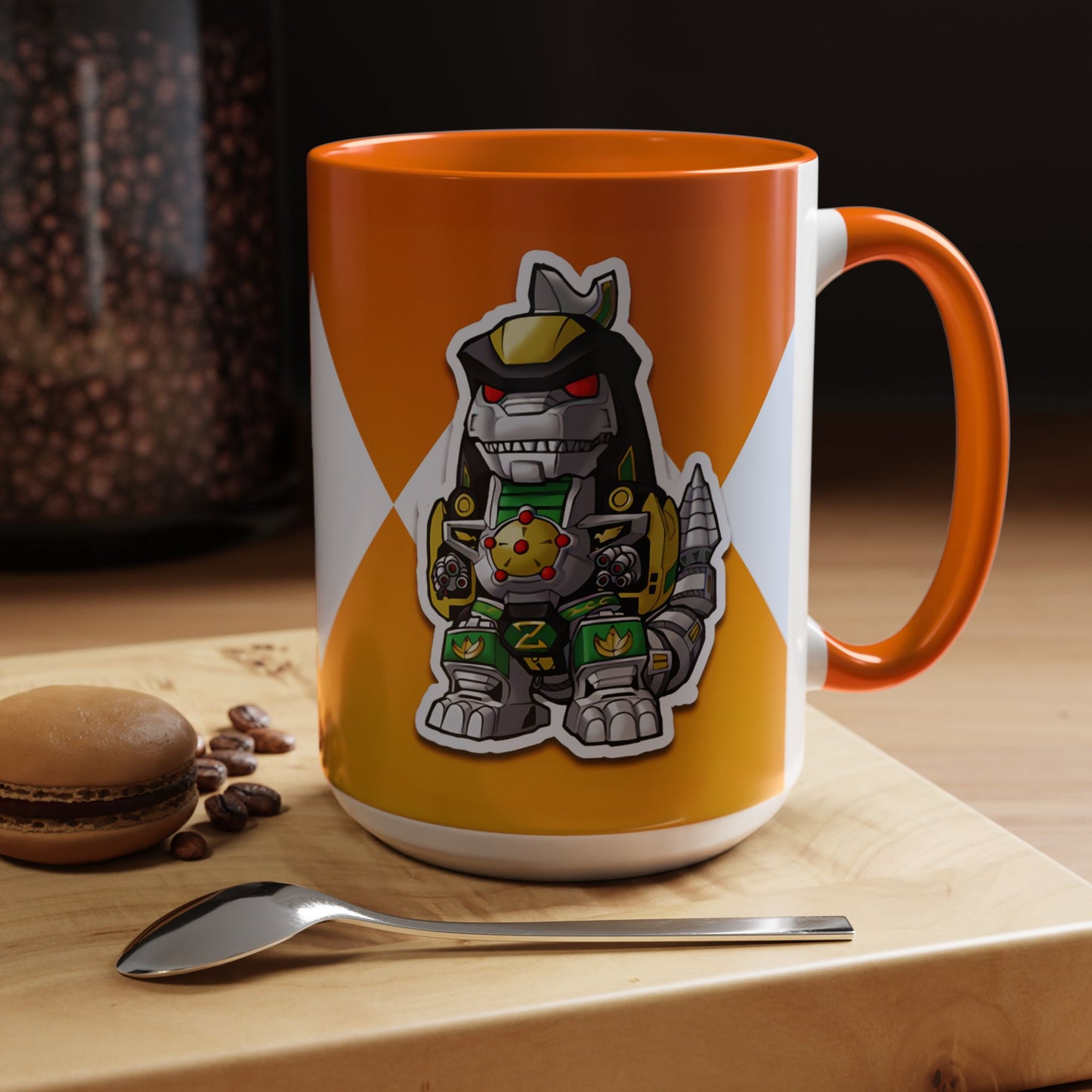 Mug Power Rangers Dragonzord Mug – 11oz & 15oz Ceramic Coffee Cup