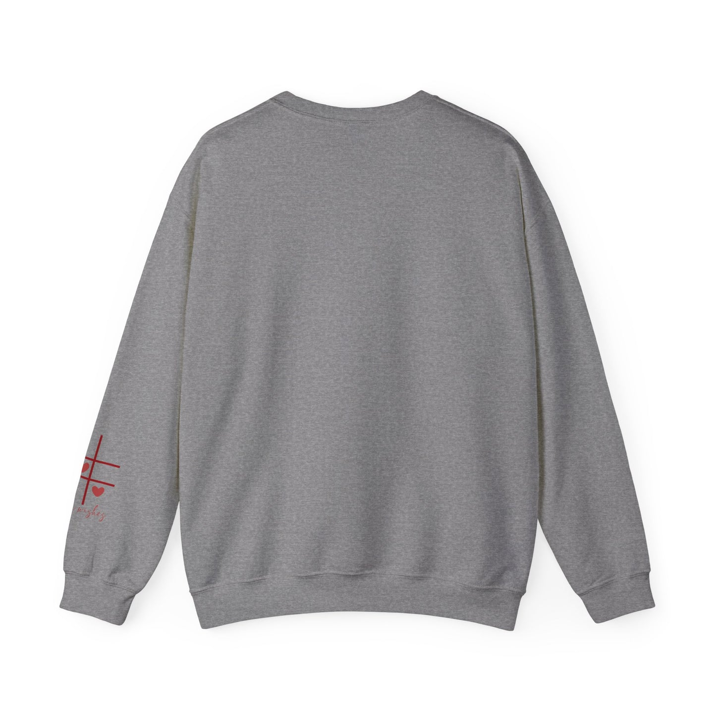Sweatshirt XOXO Hugs and Kisses Crewneck Sweatshirt - Cozy Valentine's Day Gift