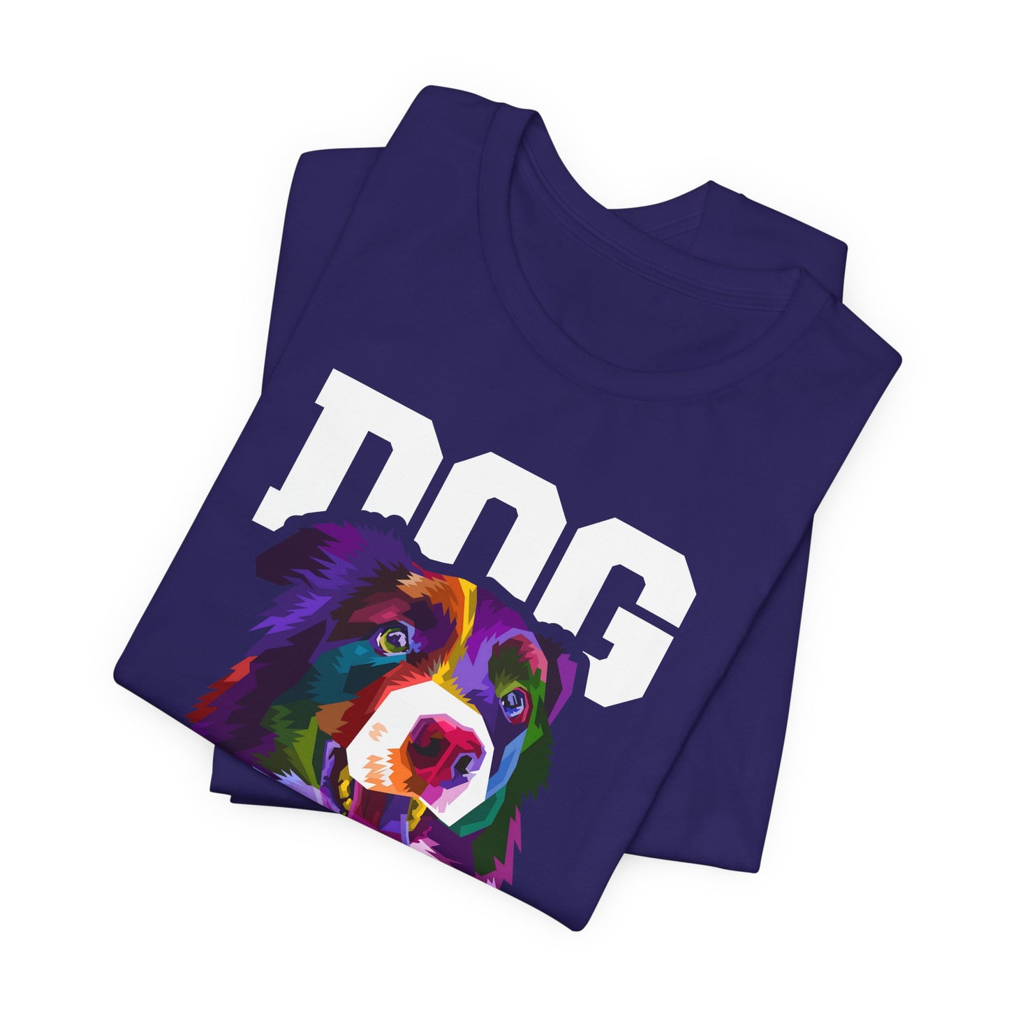 T-Shirt Unisex Dog Lover Shirt | Graphic T-Shirt with Dog Design and 'Dog Lover' Text