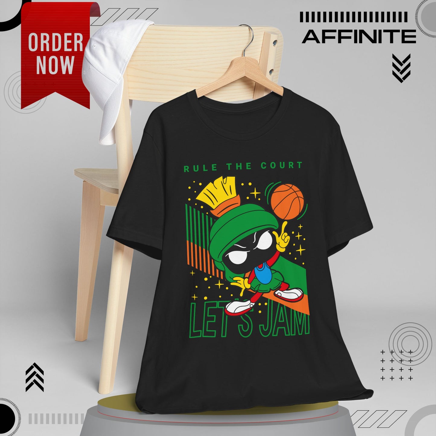 T-Shirt "Basketball Motivational T-Shirt - Rule The Court Player's Tee"