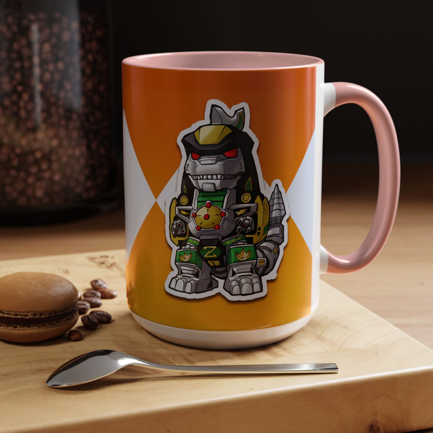Mug Power Rangers Dragonzord Mug – 11oz & 15oz Ceramic Coffee Cup