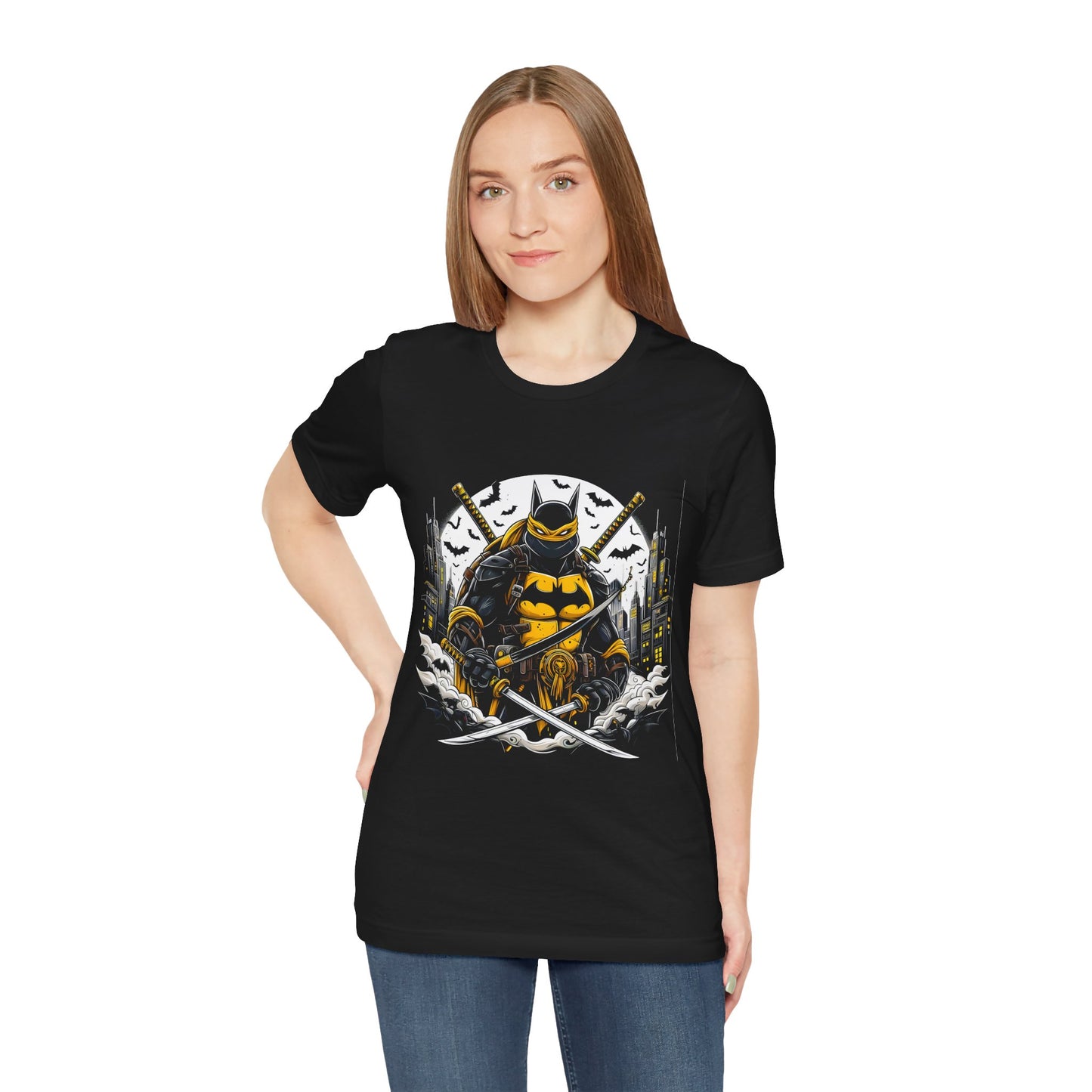 T-Shirt Ninja Batman Tee | Unisex Jersey Graphic T-Shirt