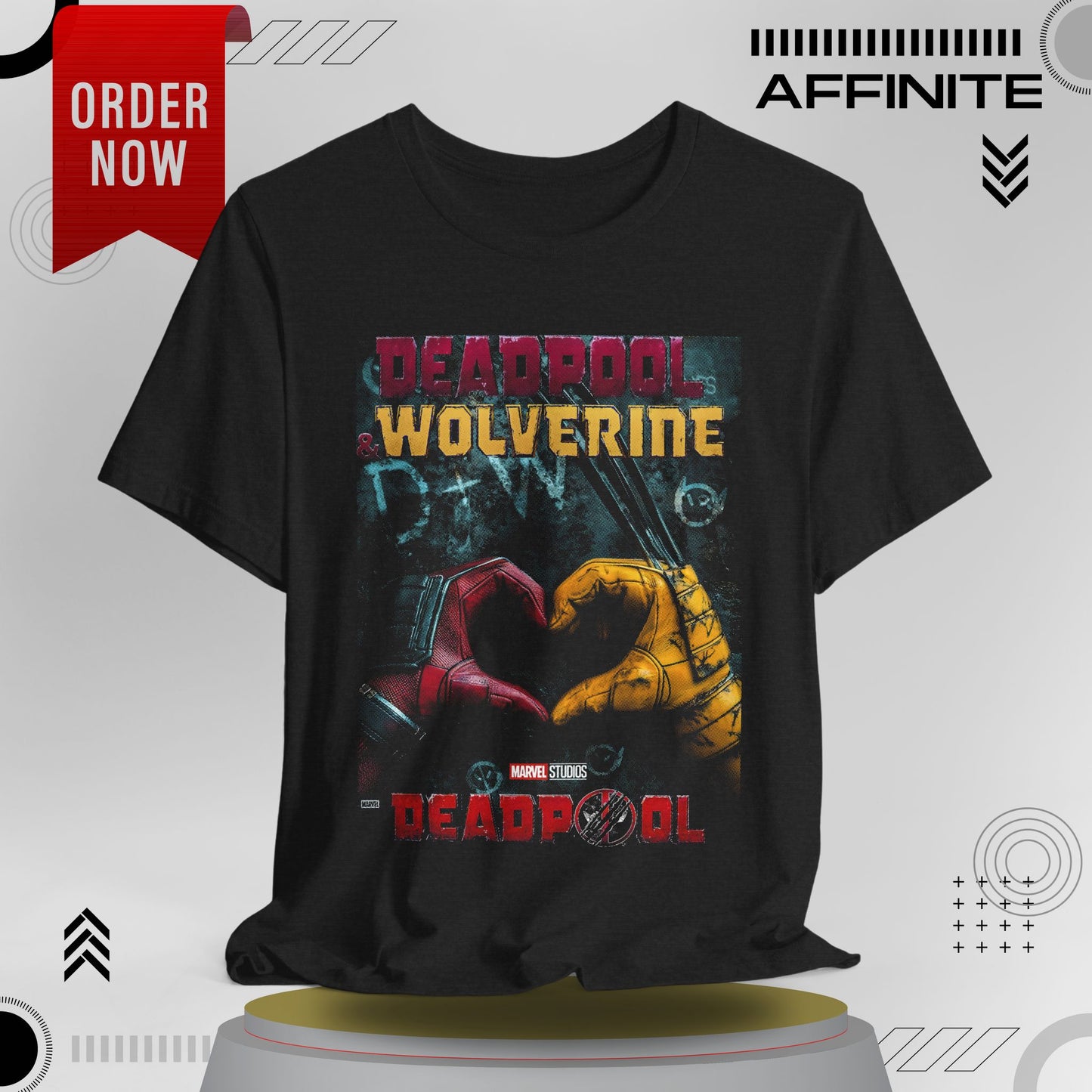 T-Shirt Deadpool Wolverine T-Shirt | Marvel Unisex Graphic Tee | Perfect Gift for Fans