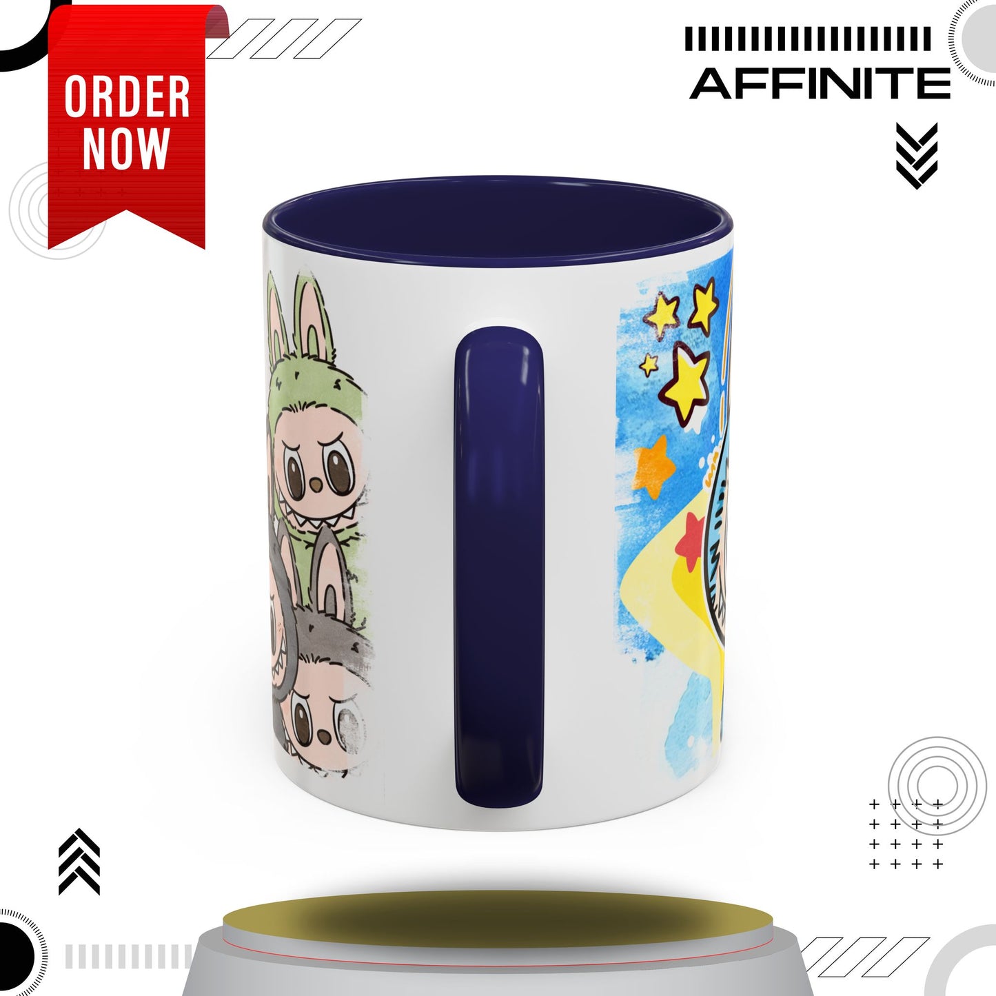 Mug Lazy Yoga Monsters Coffee Mug - Fun Accent Mug for Yoga Lovers