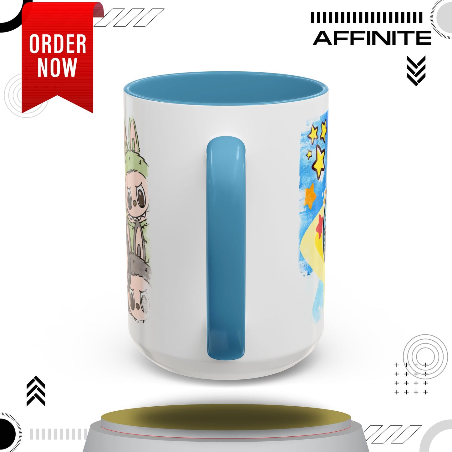 Mug Lazy Yoga Monsters Coffee Mug - Fun Accent Mug for Yoga Lovers